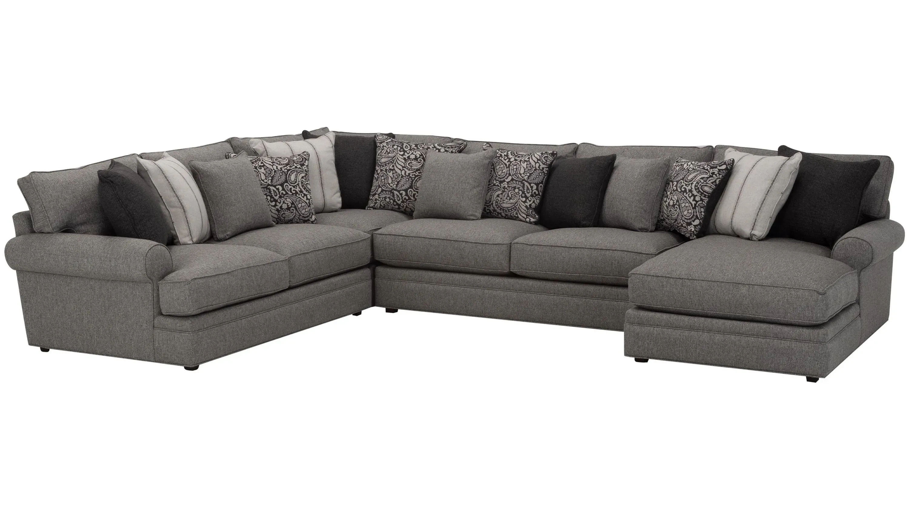美品 Kearny flanagan Wilkinson 4-pc. Sectional Sofa | Raymour & Flanigan