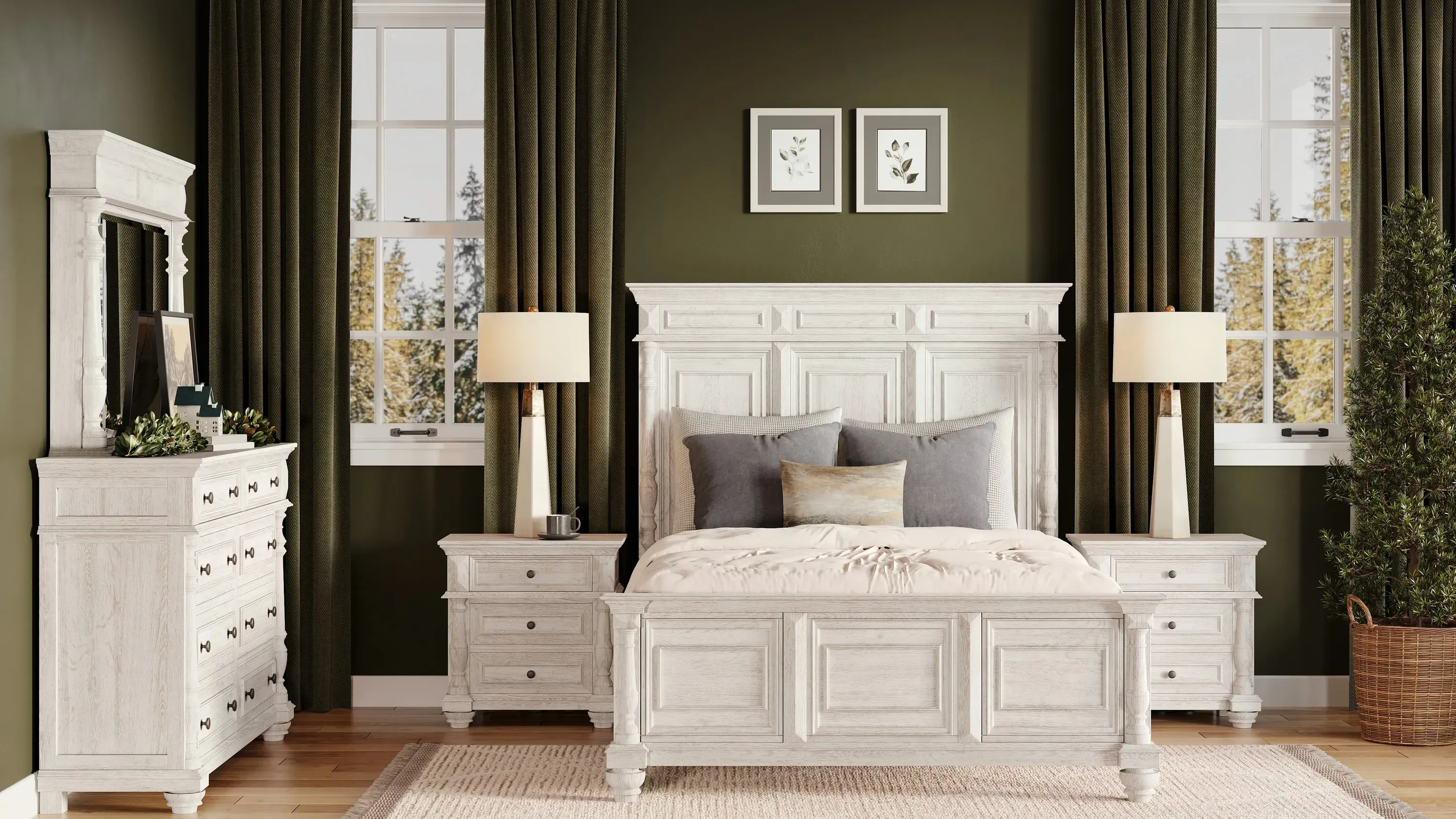 Ilaria Queen Platform Bed | Raymour & Flanigan