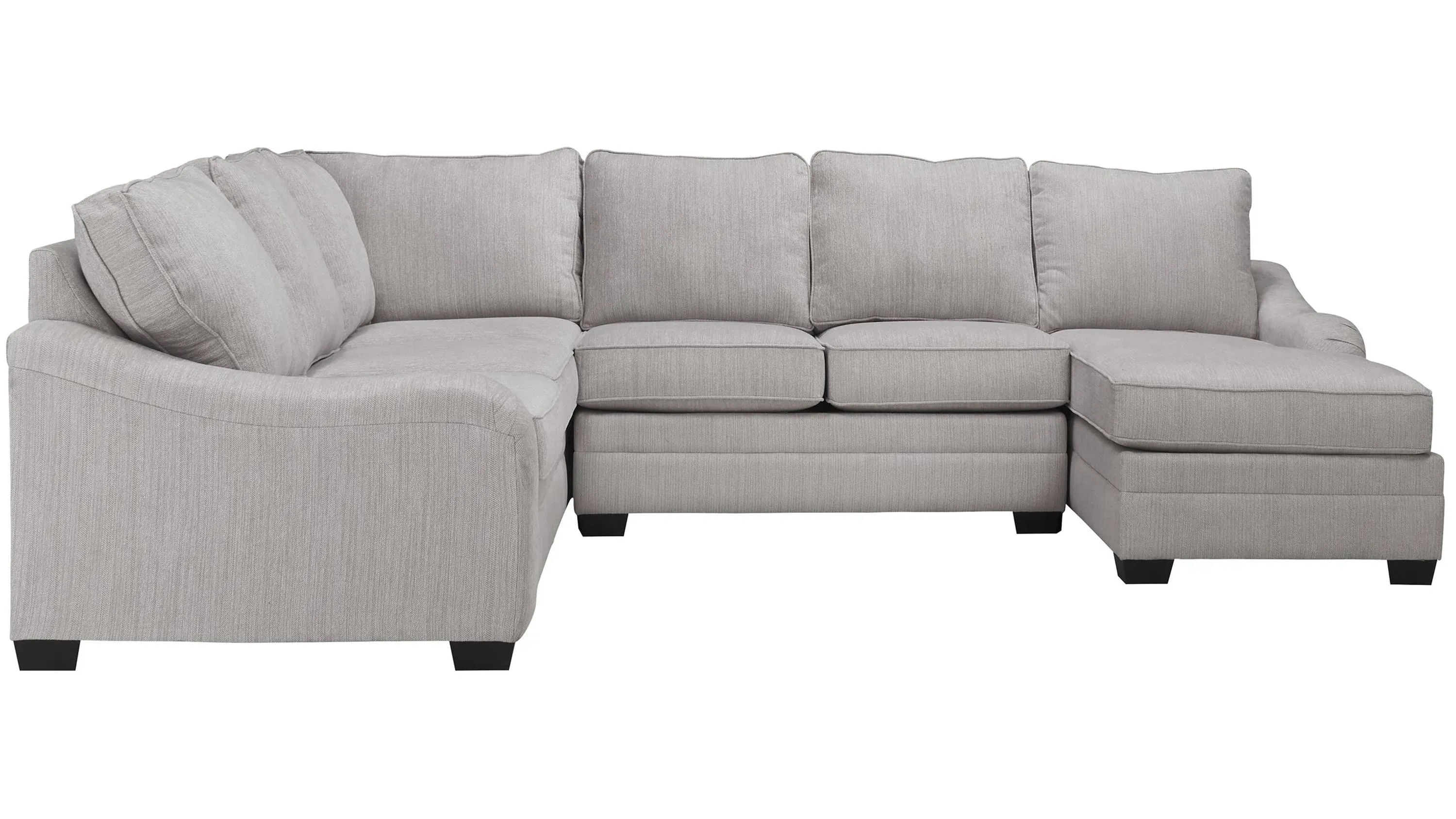 Caid 3-pc. Chenille Sectional