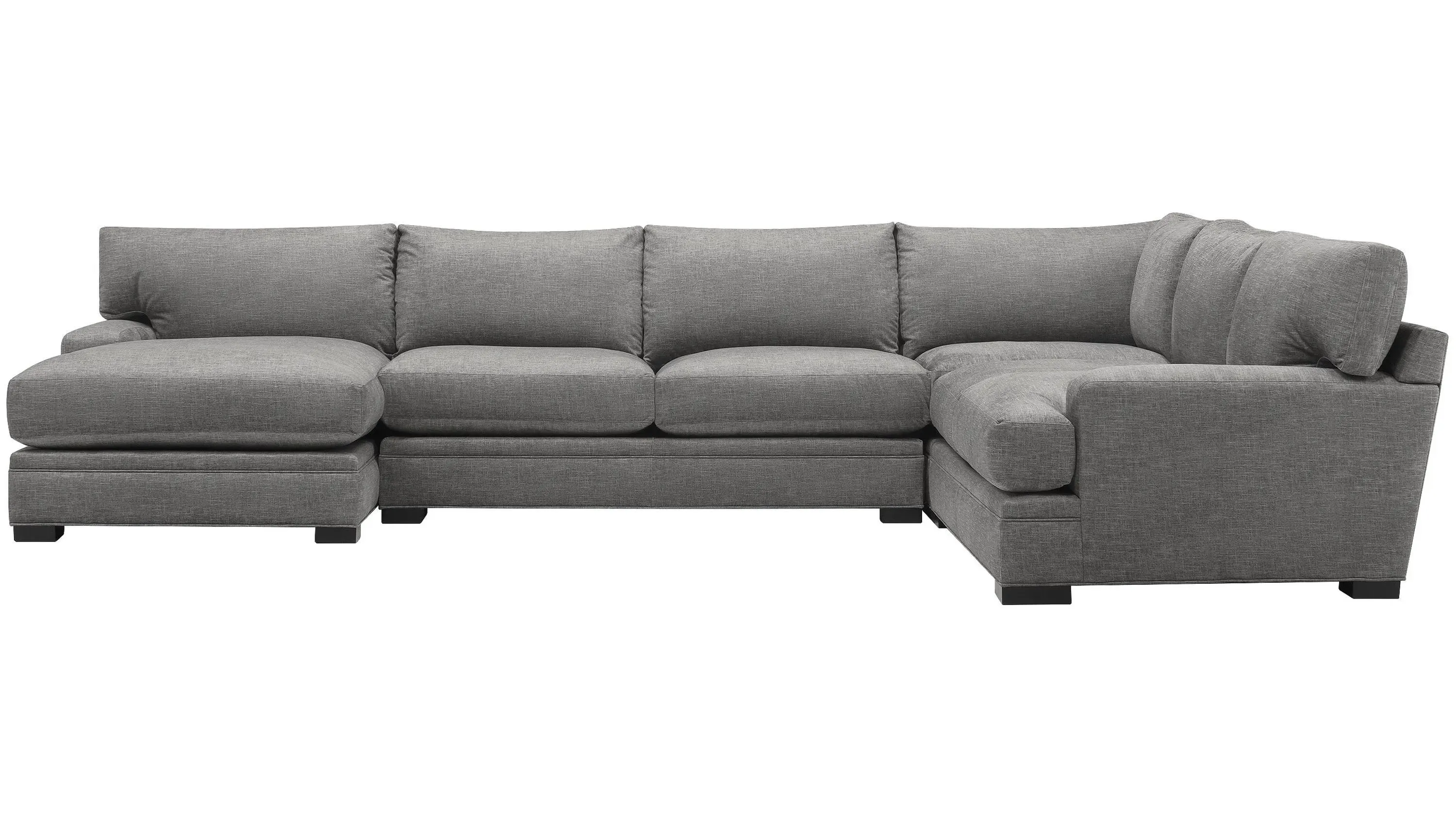 Bayside 4-pc. Microfiber Sectional| Raymour & Flanigan | Raymour