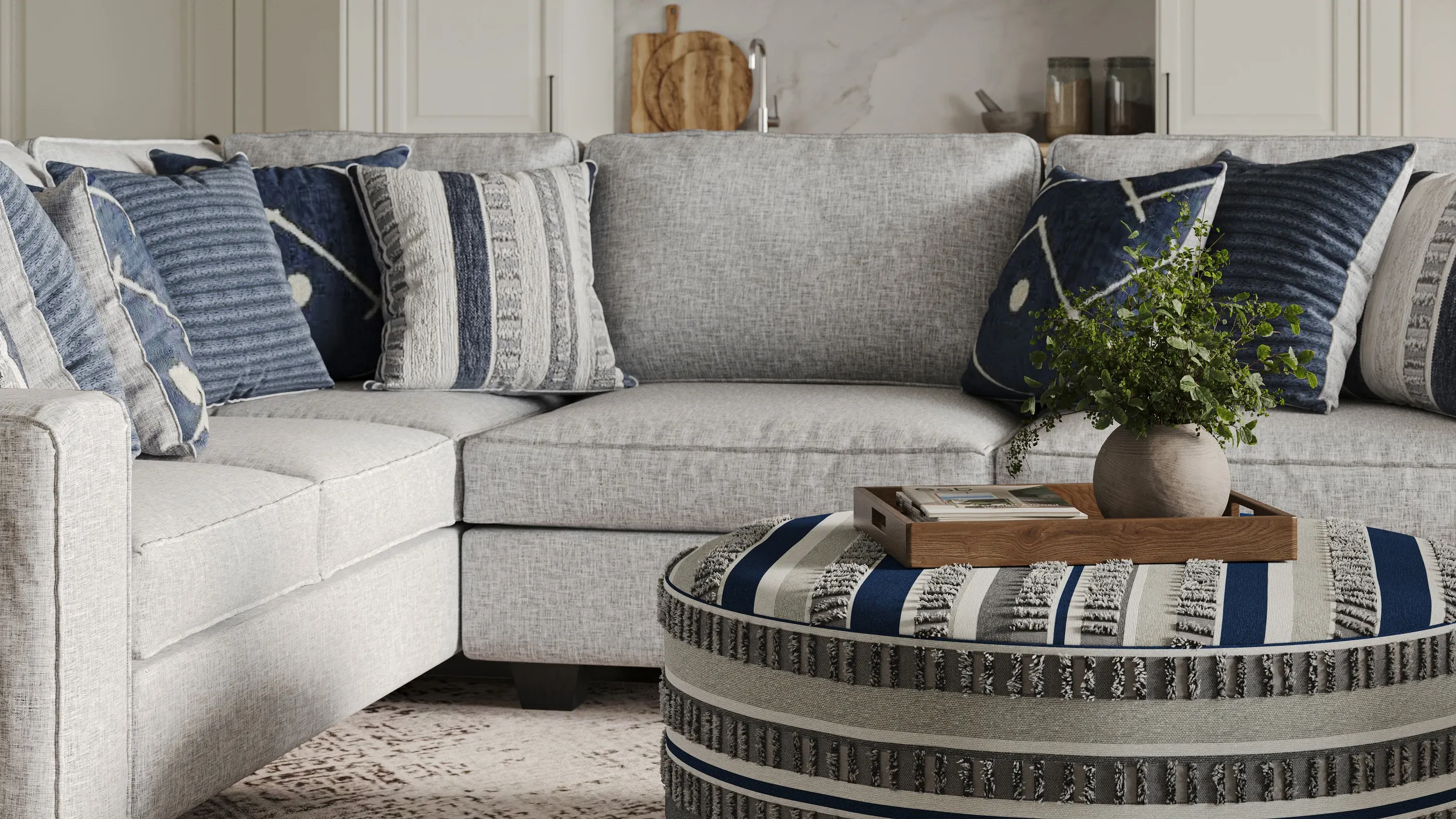 Alston 3-pc. Sectional | Raymour & Flanigan