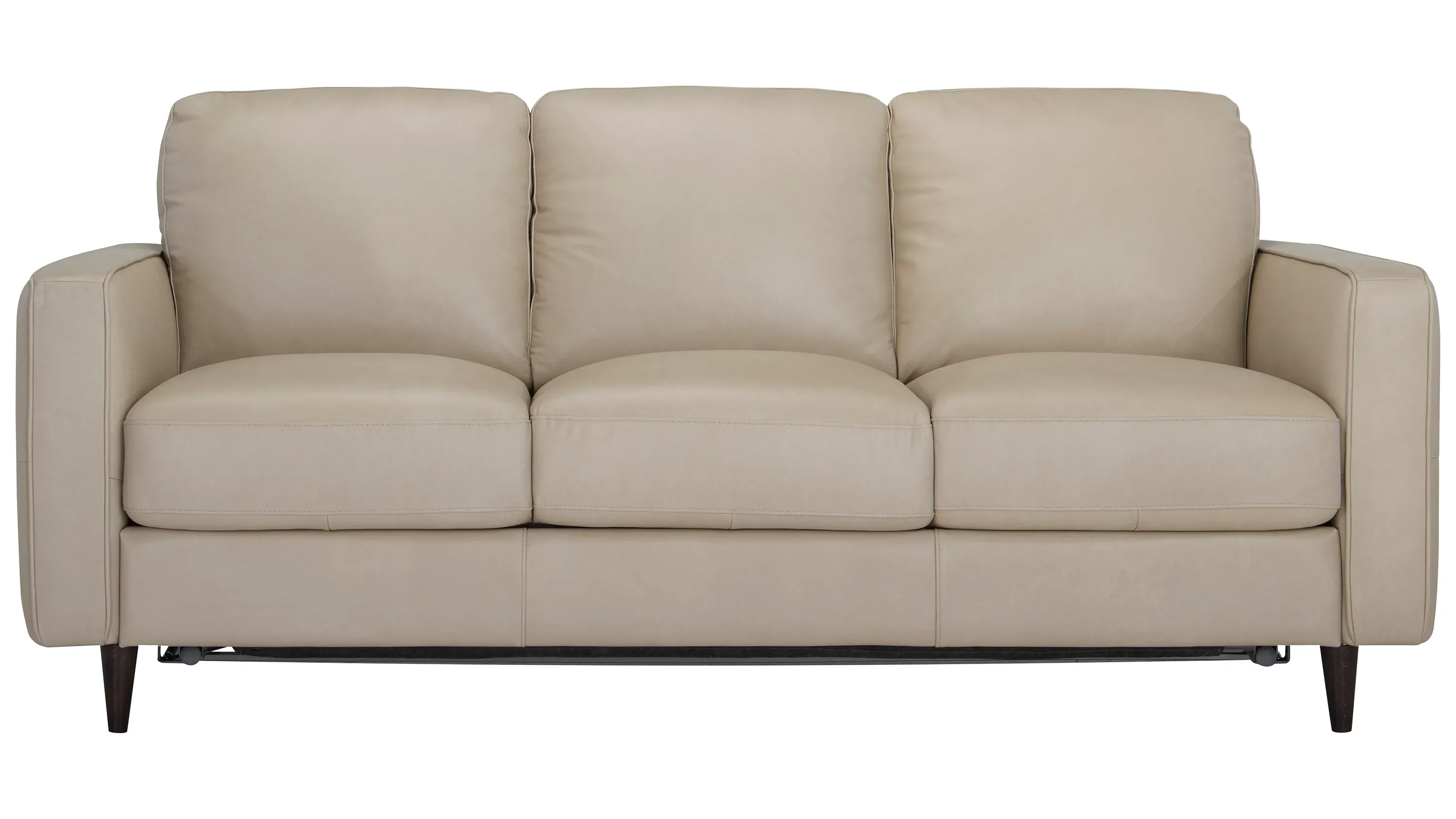 Milano Leather Queen Sleeper w/ Memory Foam Mattress | Raymour