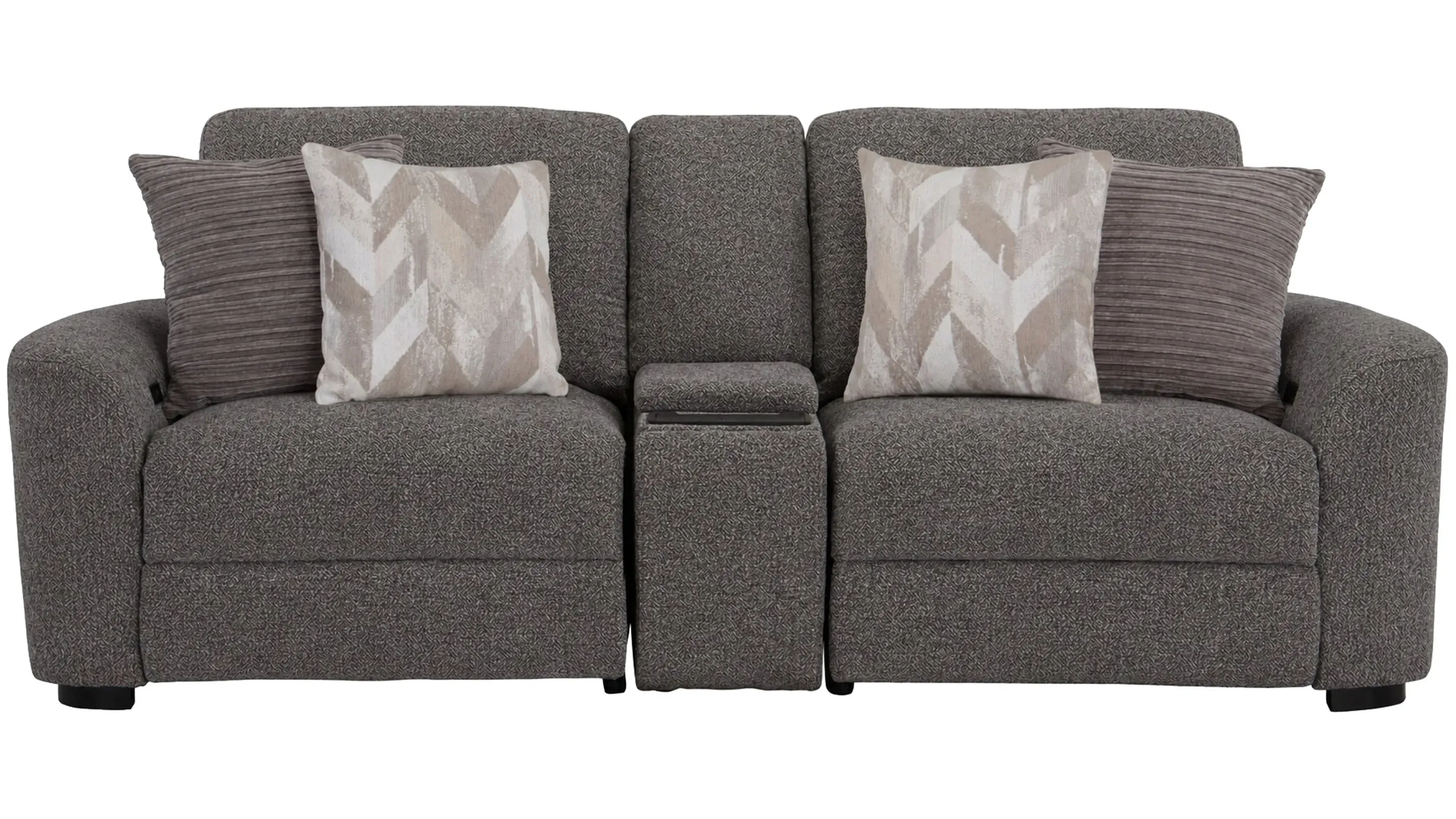 Duncan 3-pc. Power Console Loveseat | Raymour & Flanigan