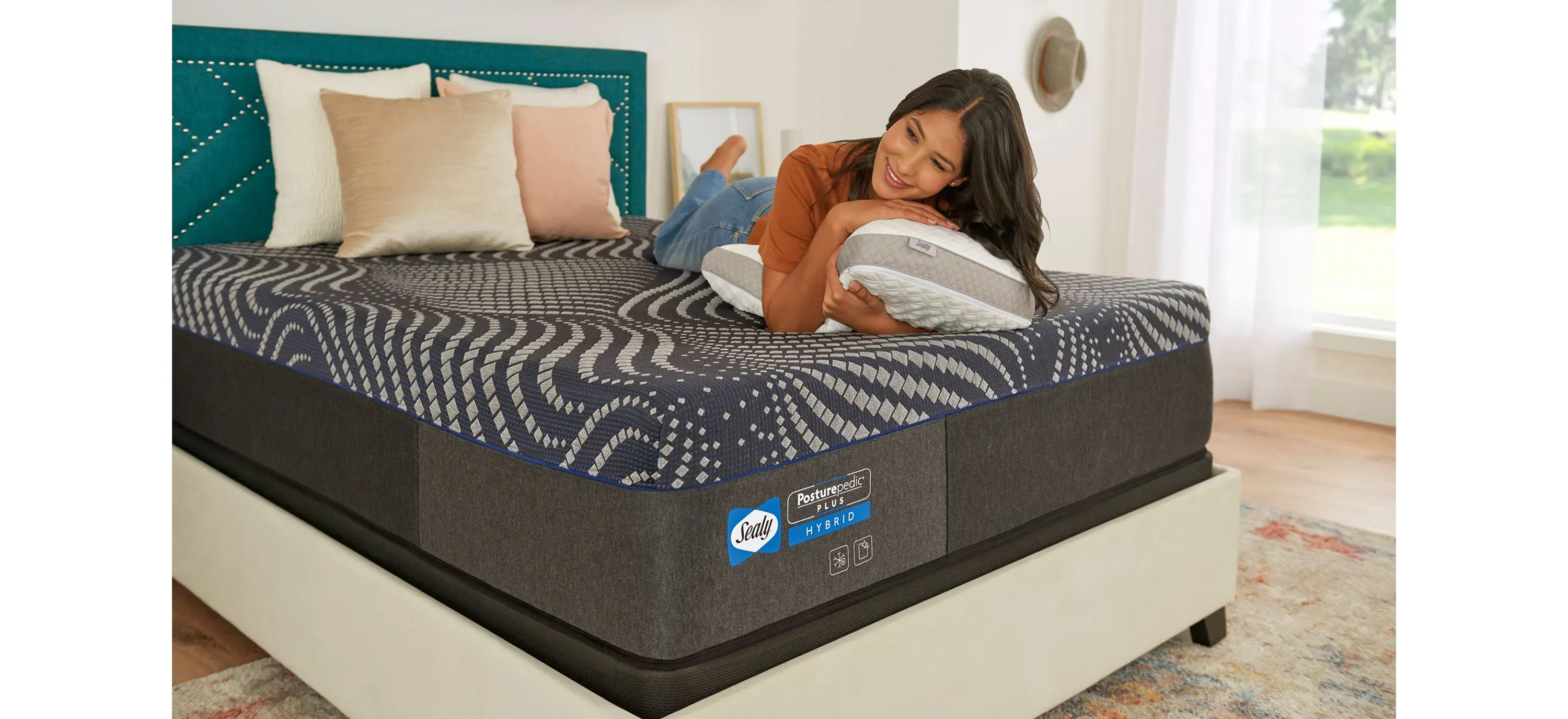 Sealy Posturepedic Plus Brenham Hybrid Firm King Mattress