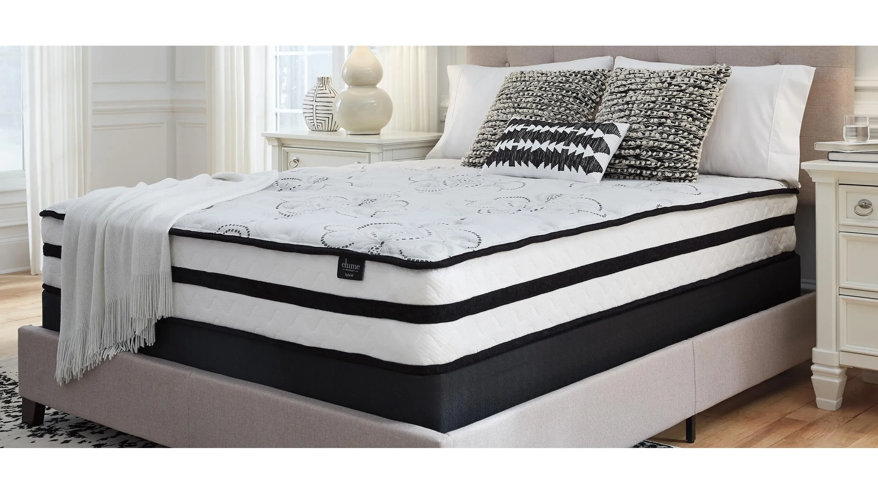 10-Inch Chime Hybrid Firm Mattress in a Box