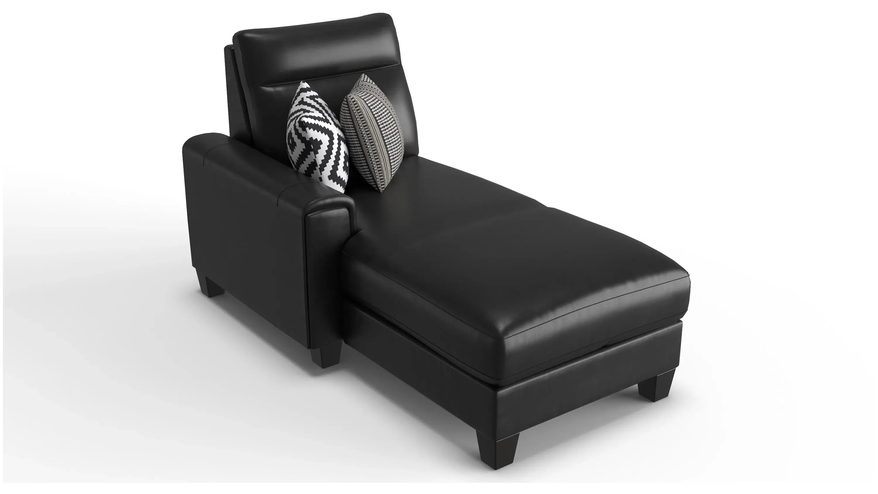 Ace Left Arm Facing Power Chaise | Raymour & Flanigan