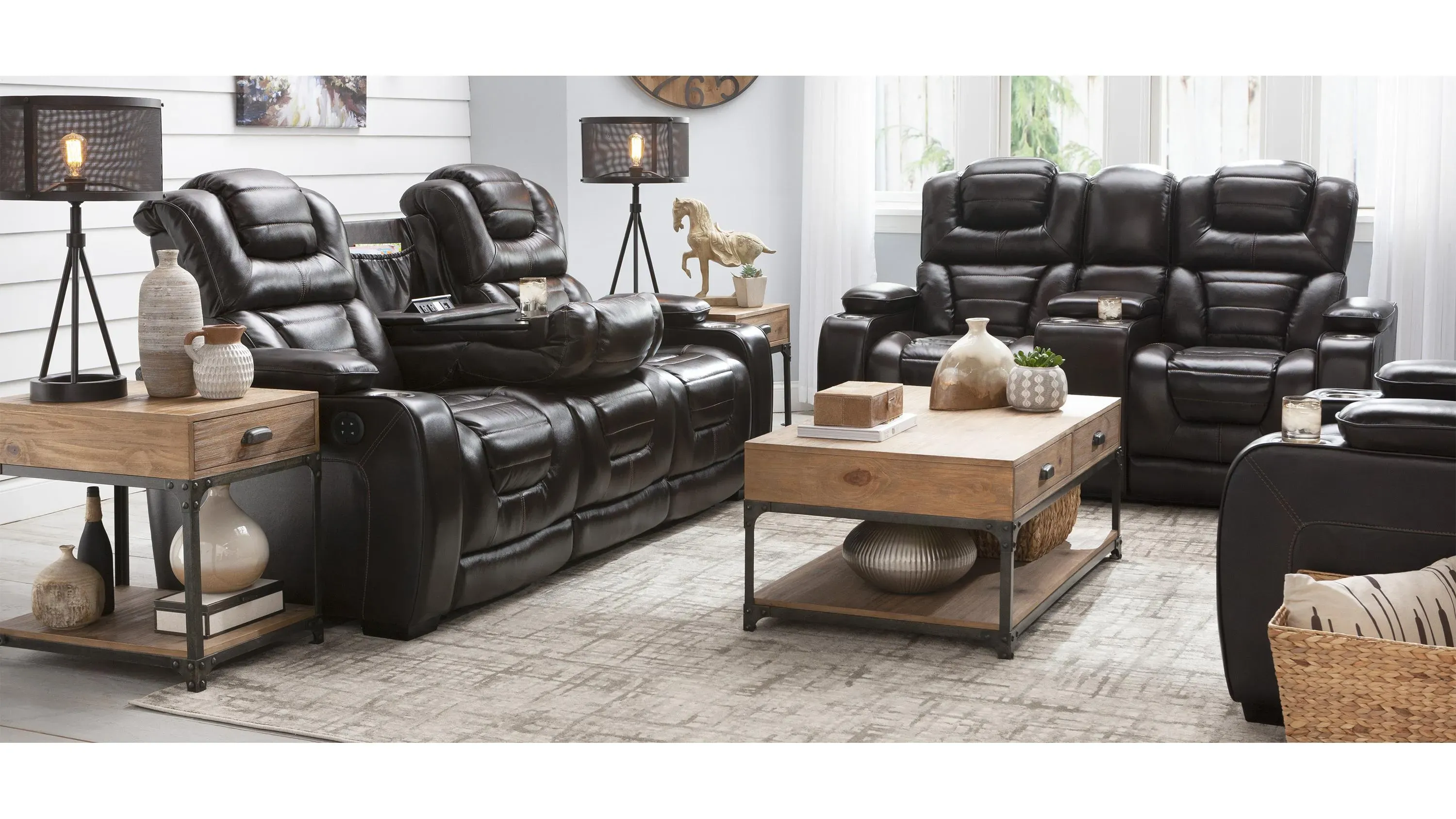 Othello Multivison ソフトセット Othello Dual Power Sofa | Raymour & Flanigan