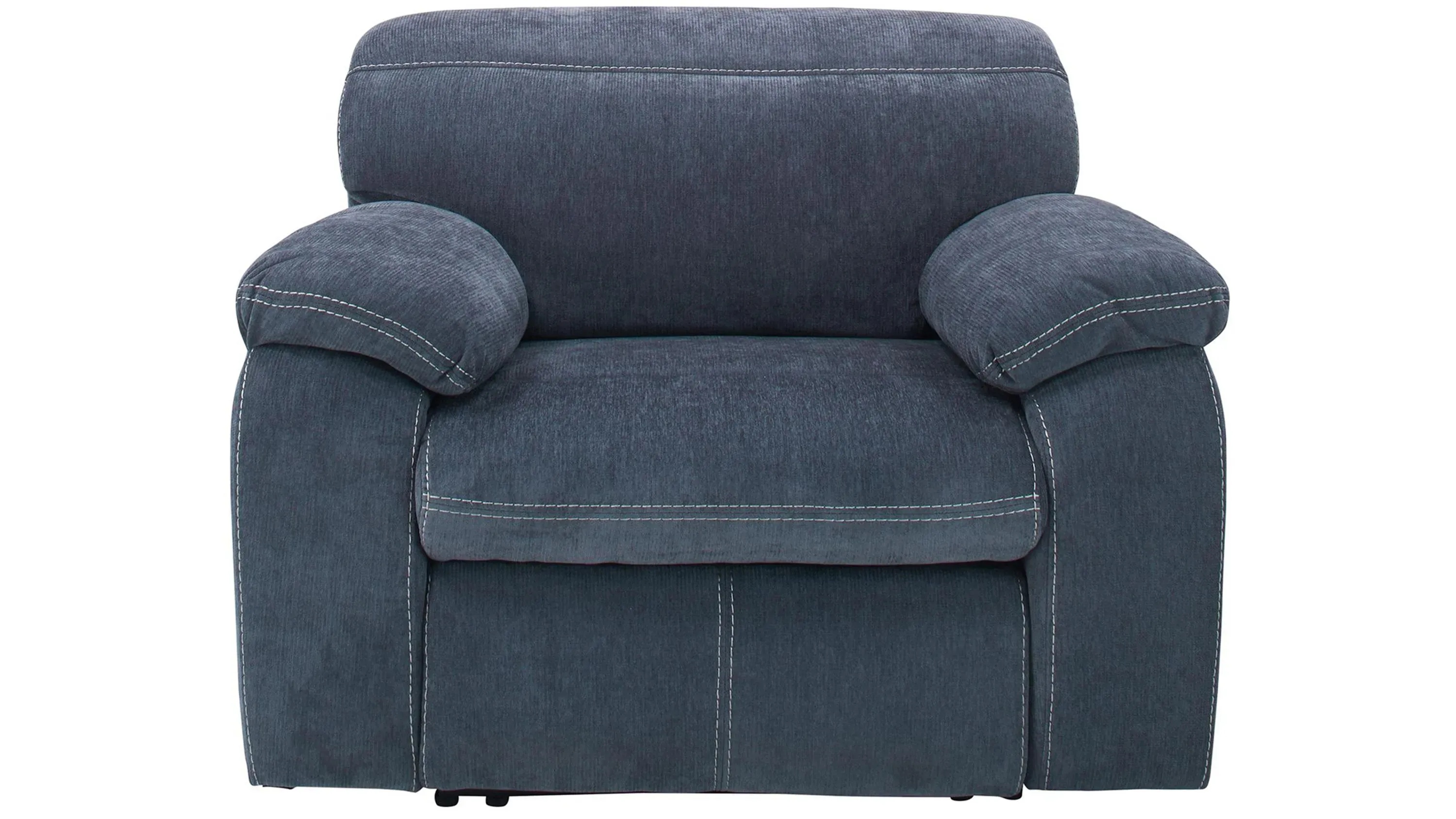 Enbright Microfiber Power Recliner w/ Ratchet Headrest | Raymour