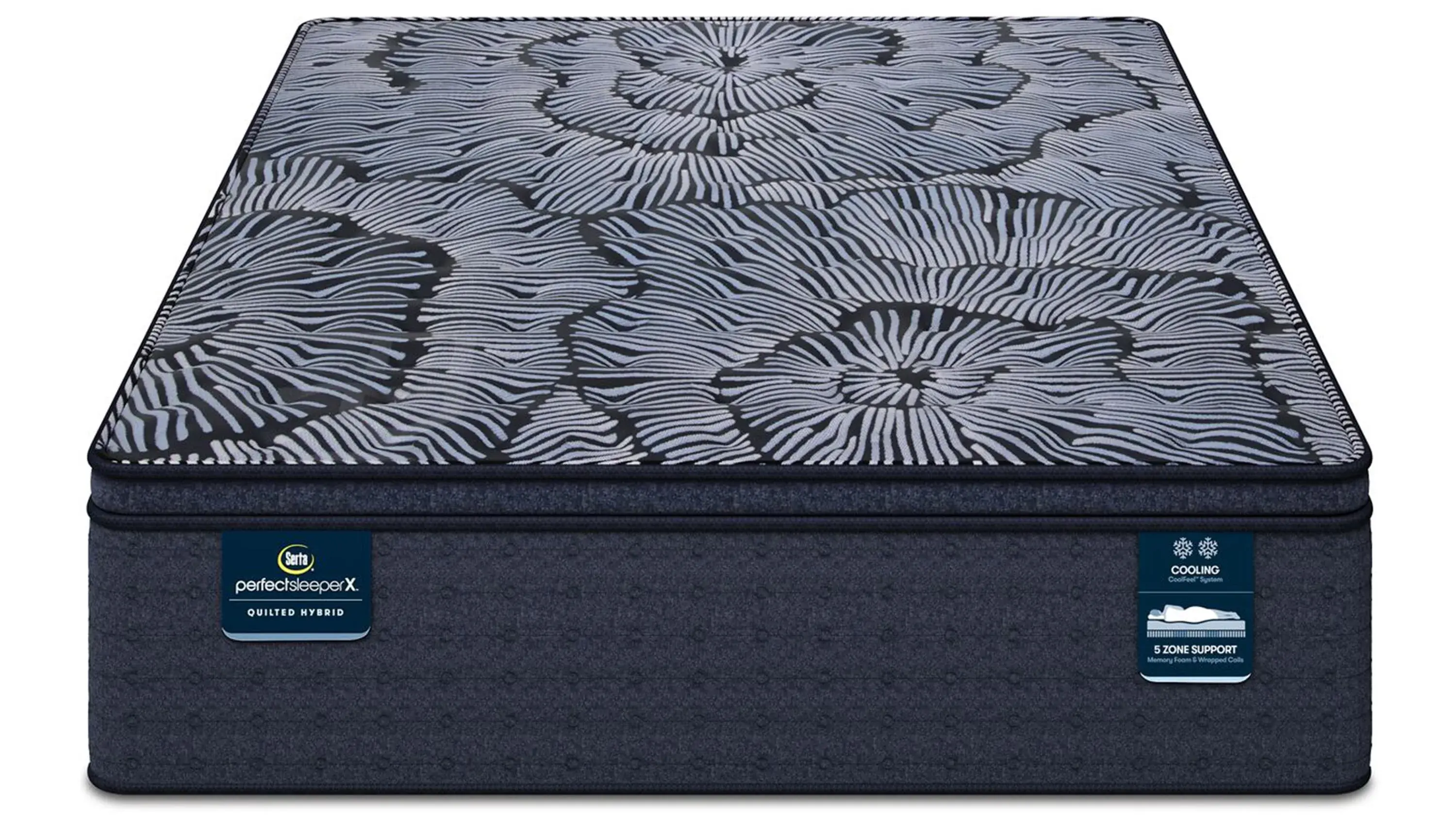 Perfect Sleeper X Lexton Hybrid Medium Pillow Top Mattress - Thumbnail 2