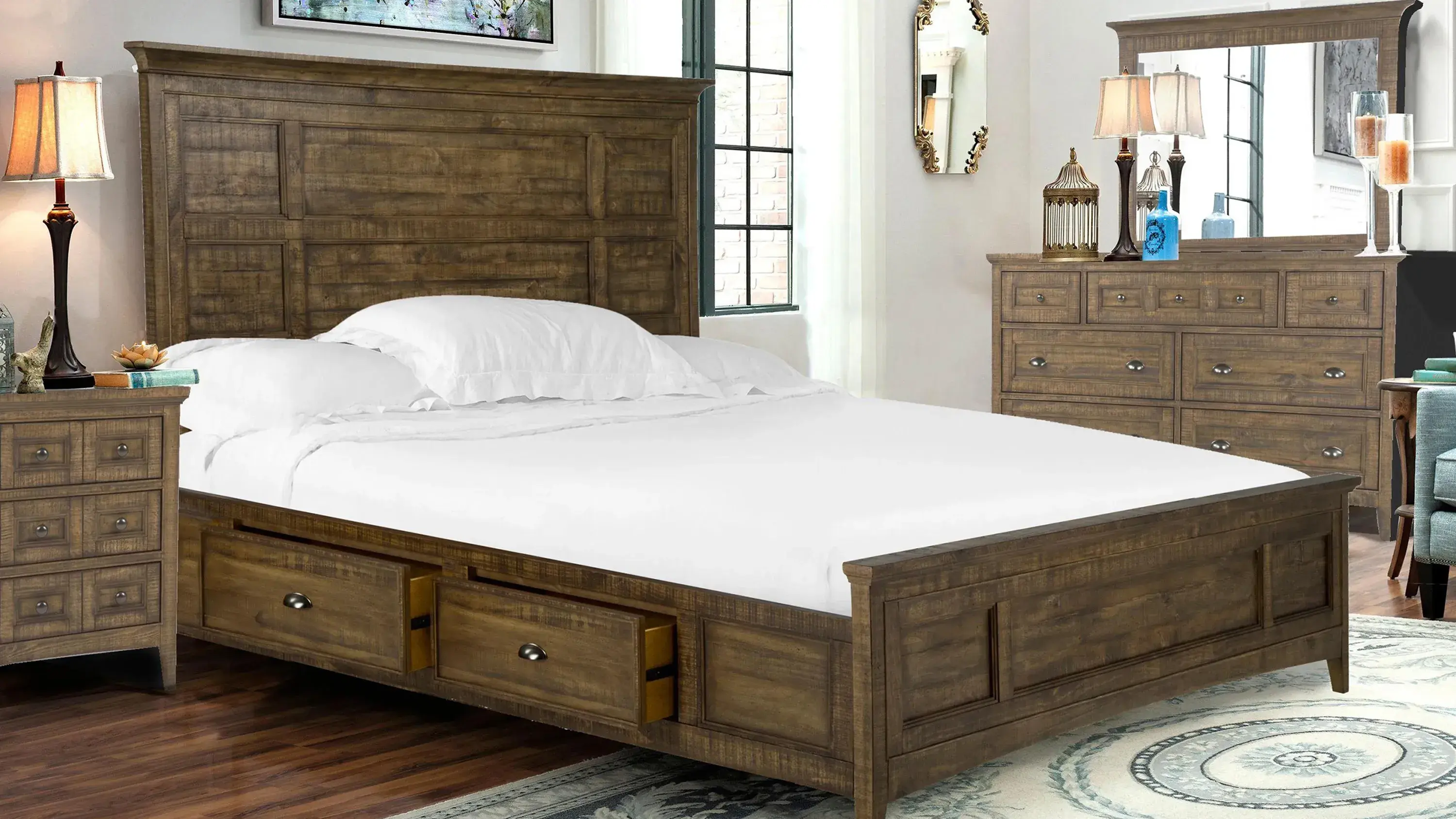 Ivy Ridge 4-pc. Platform Storage Bedroom Set