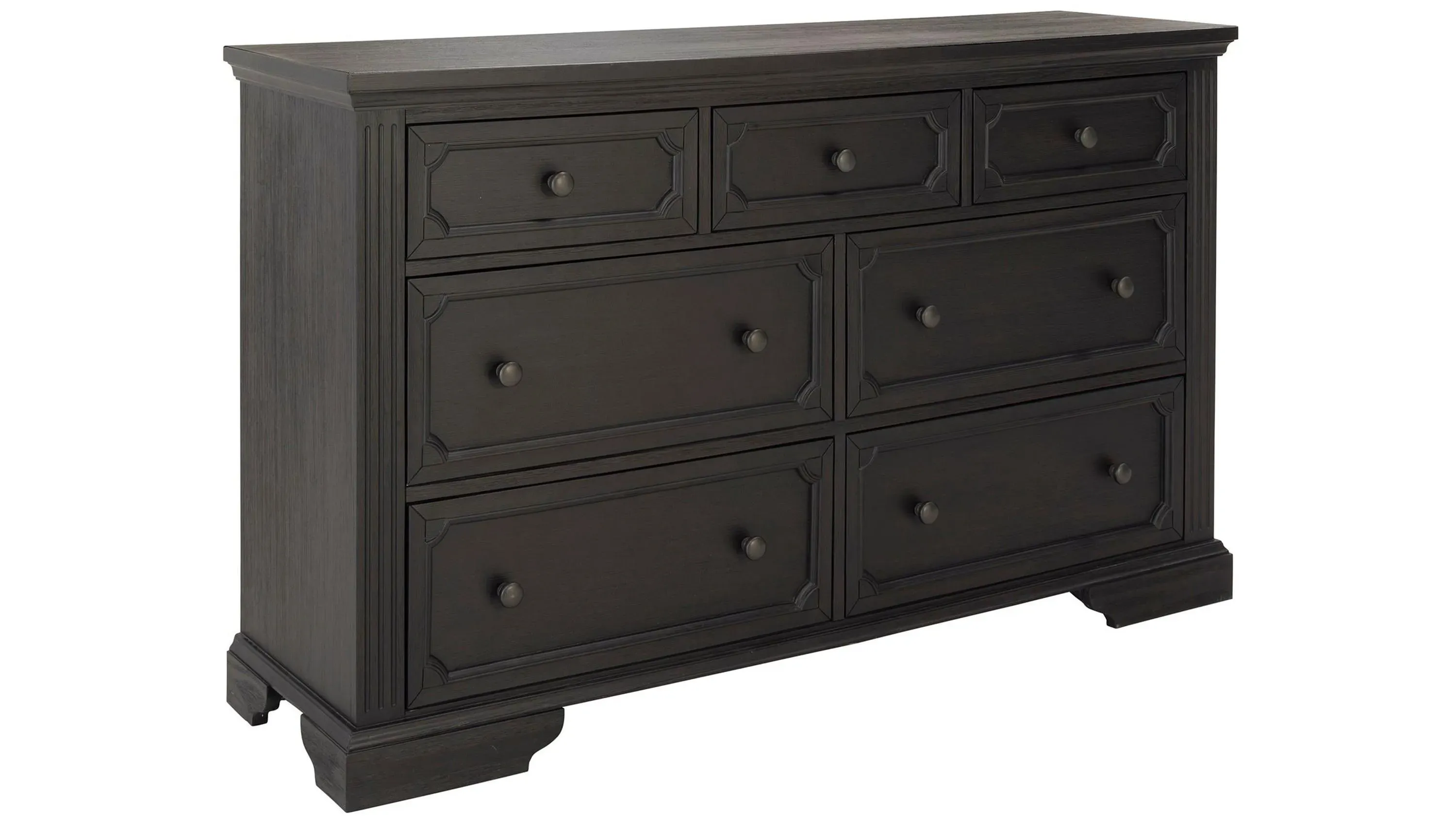 off shoulder black dresses RUSTIC RANCH DRESSER – The Rustic Mile main image 0