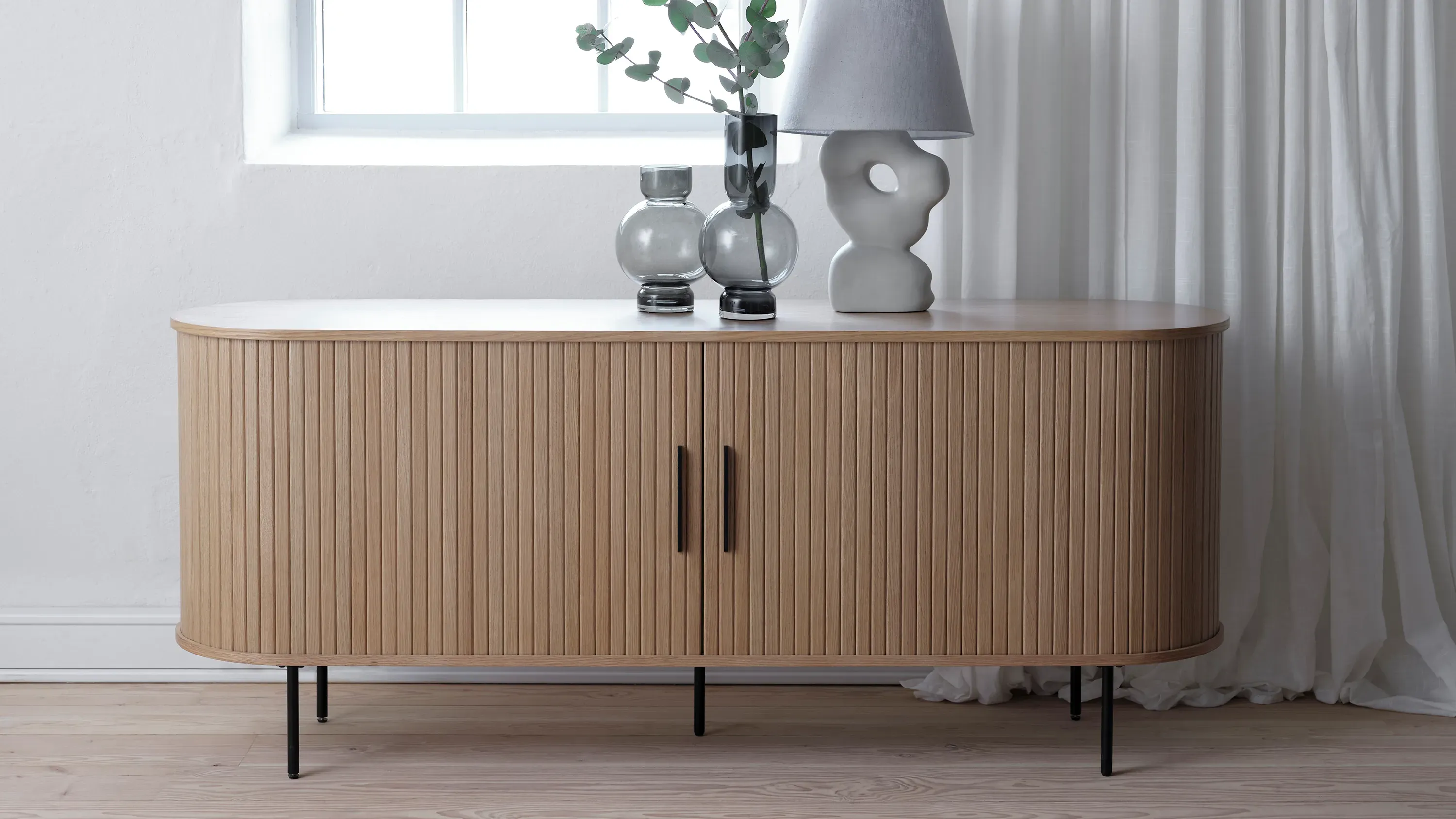 Hattie 71 in Sideboard w/Sliding Doors