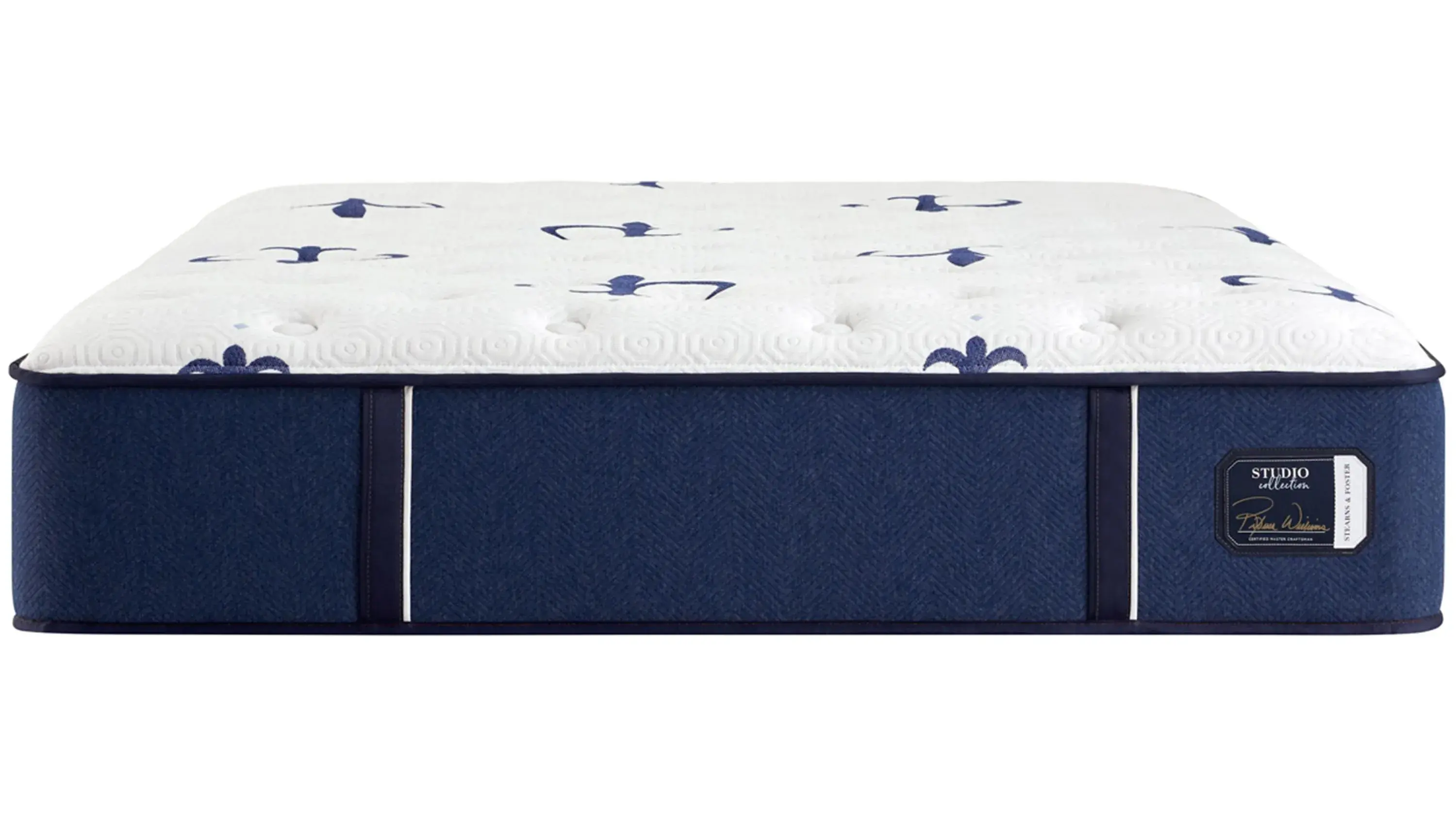 Stearns & Foster Studio Medium Tight Top Queen Mattress, Standard Profile Mattress Set - Thumbnail 4