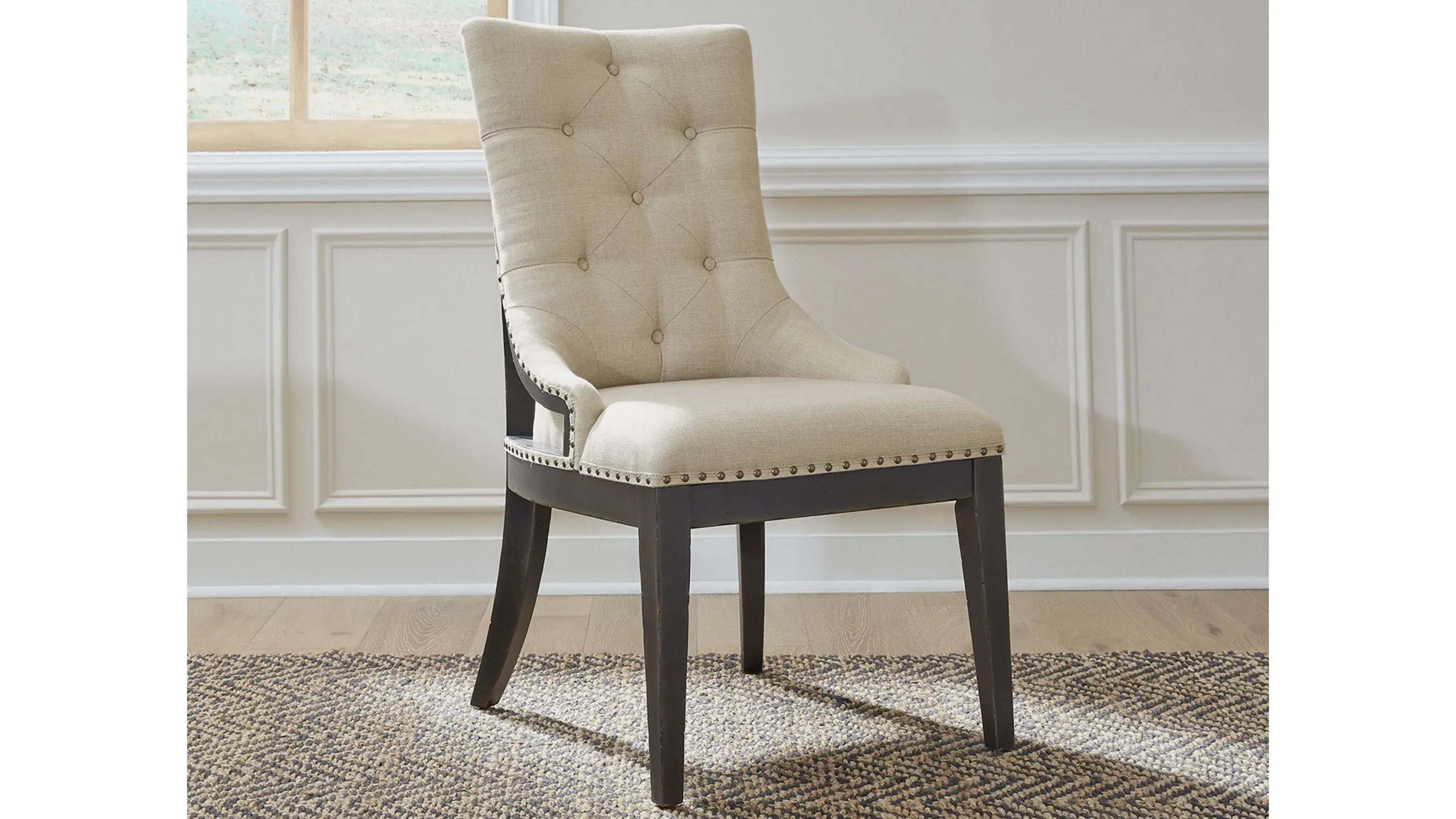 Coventry Upholstered Side Chair - Set of 2 - Thumbnail 3
