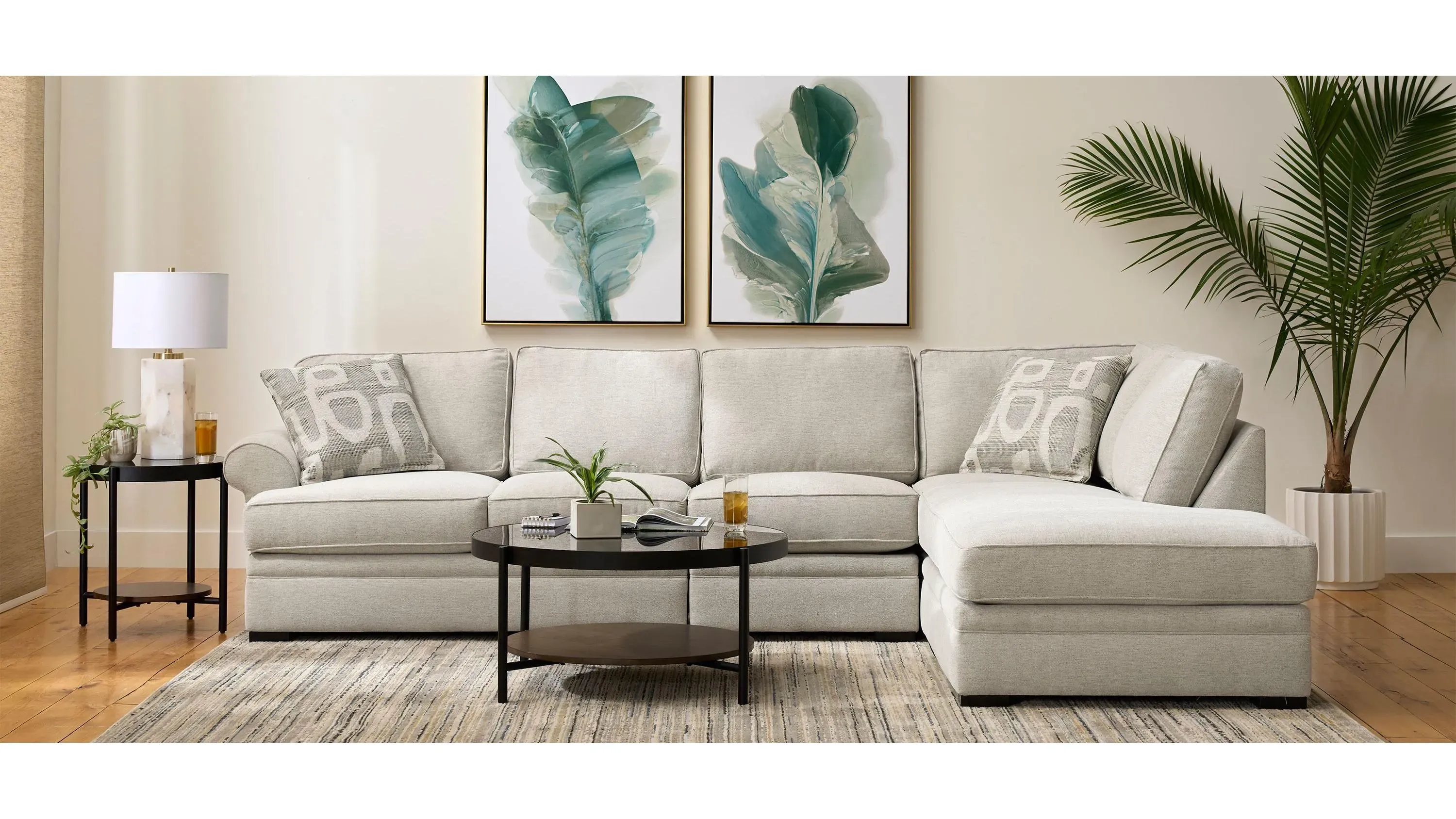 Grady 3-pc. Sectional | Raymour & Flanigan