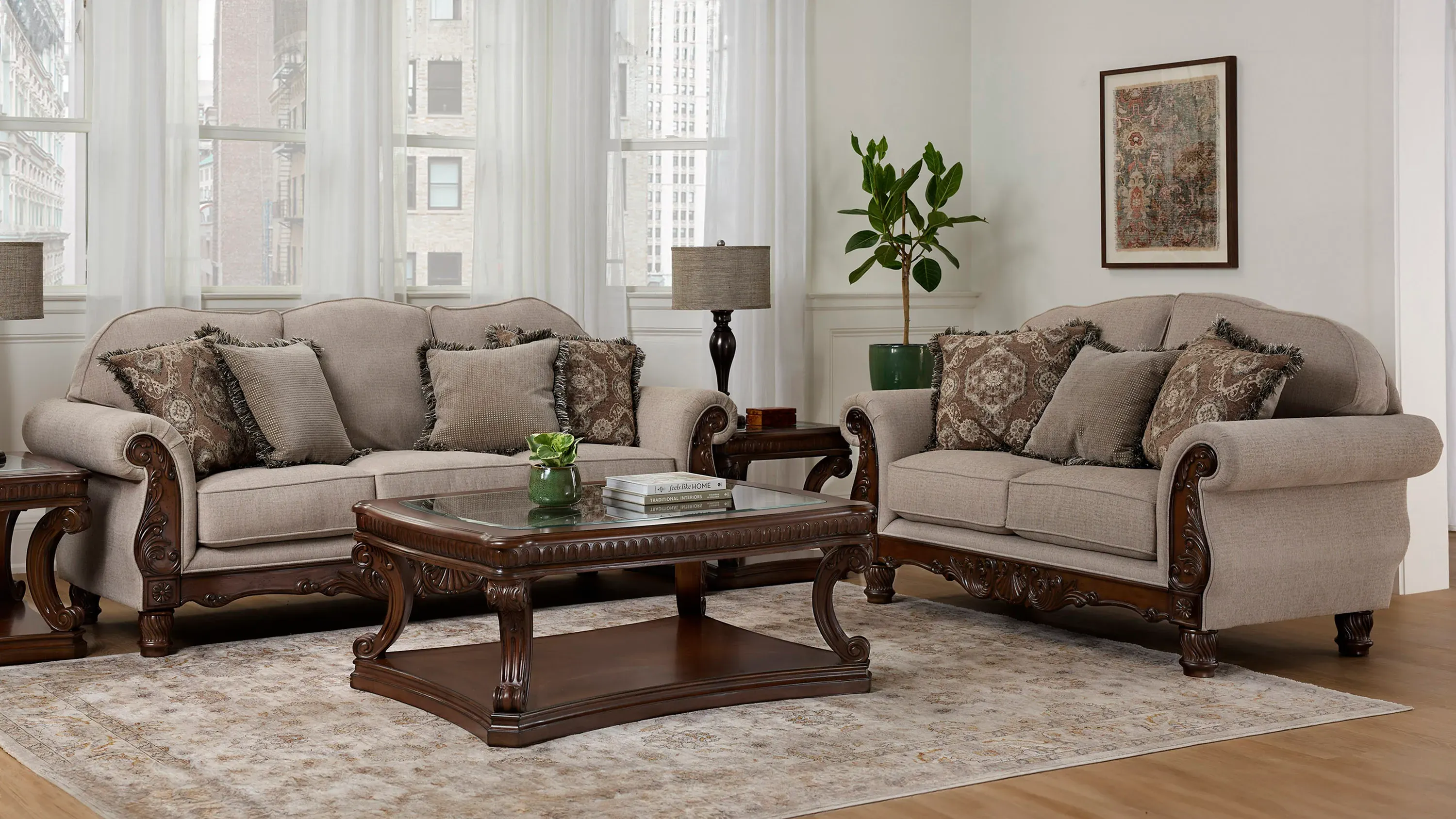 Palazzo Living Room Set | Raymour & Flanigan