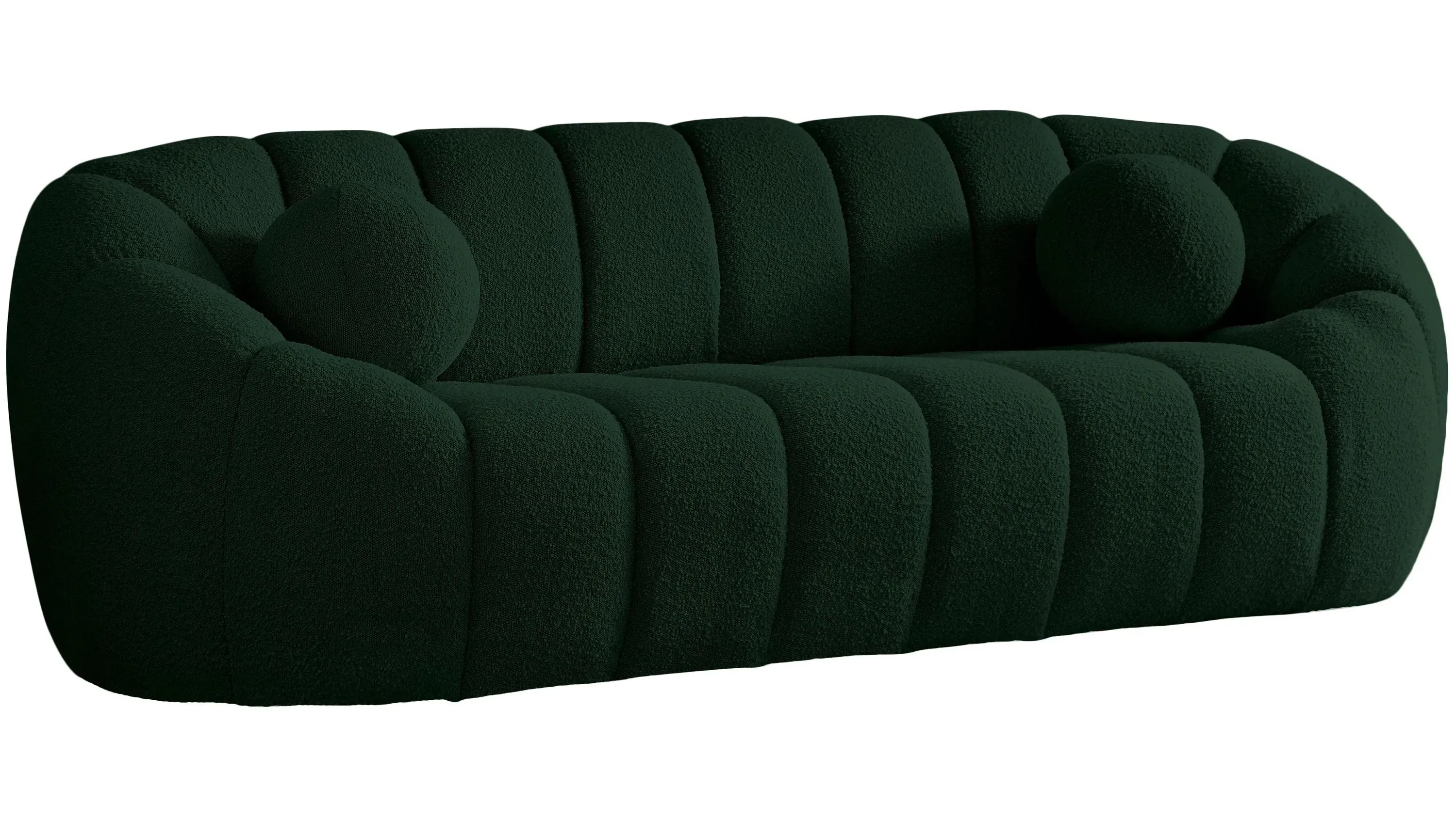 Elijah Boucle Fabric Sofa