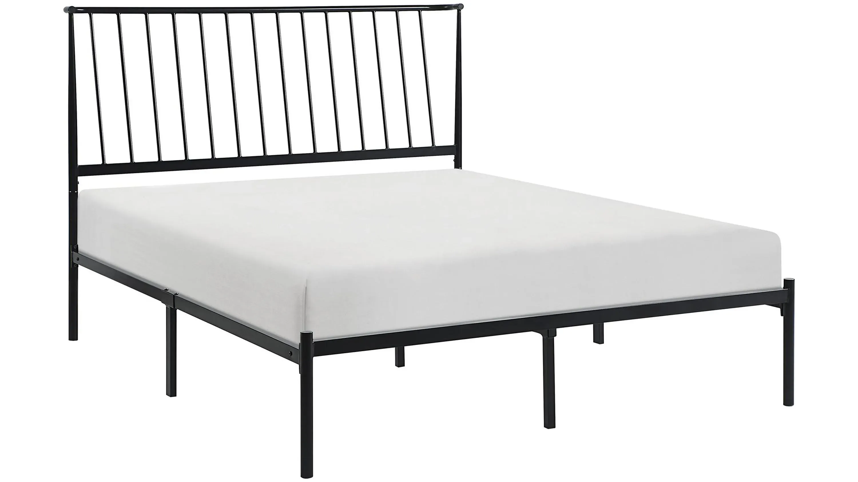 Fawn Twin Metal Platform Bed