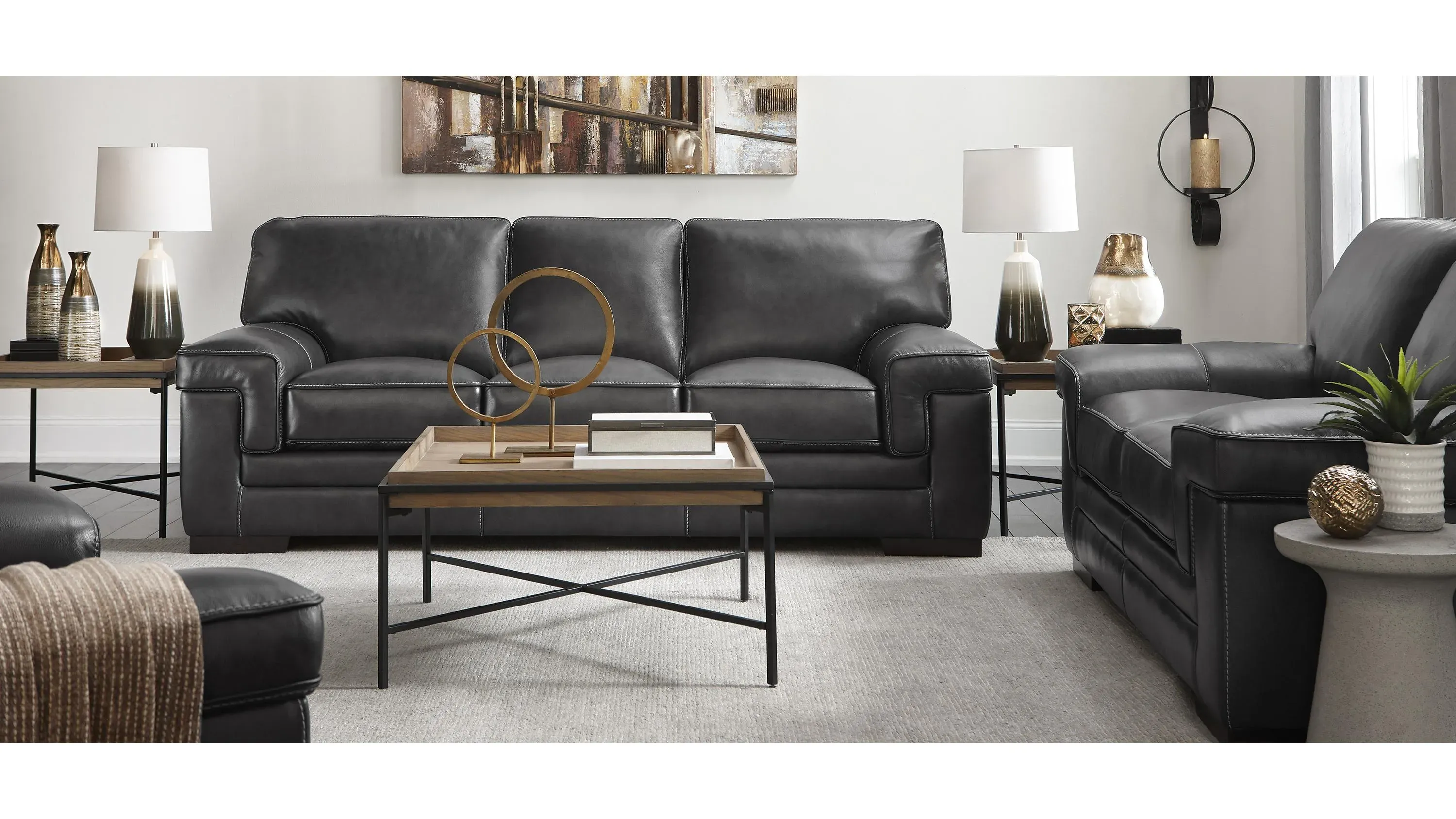 Colton Leather Sofa
