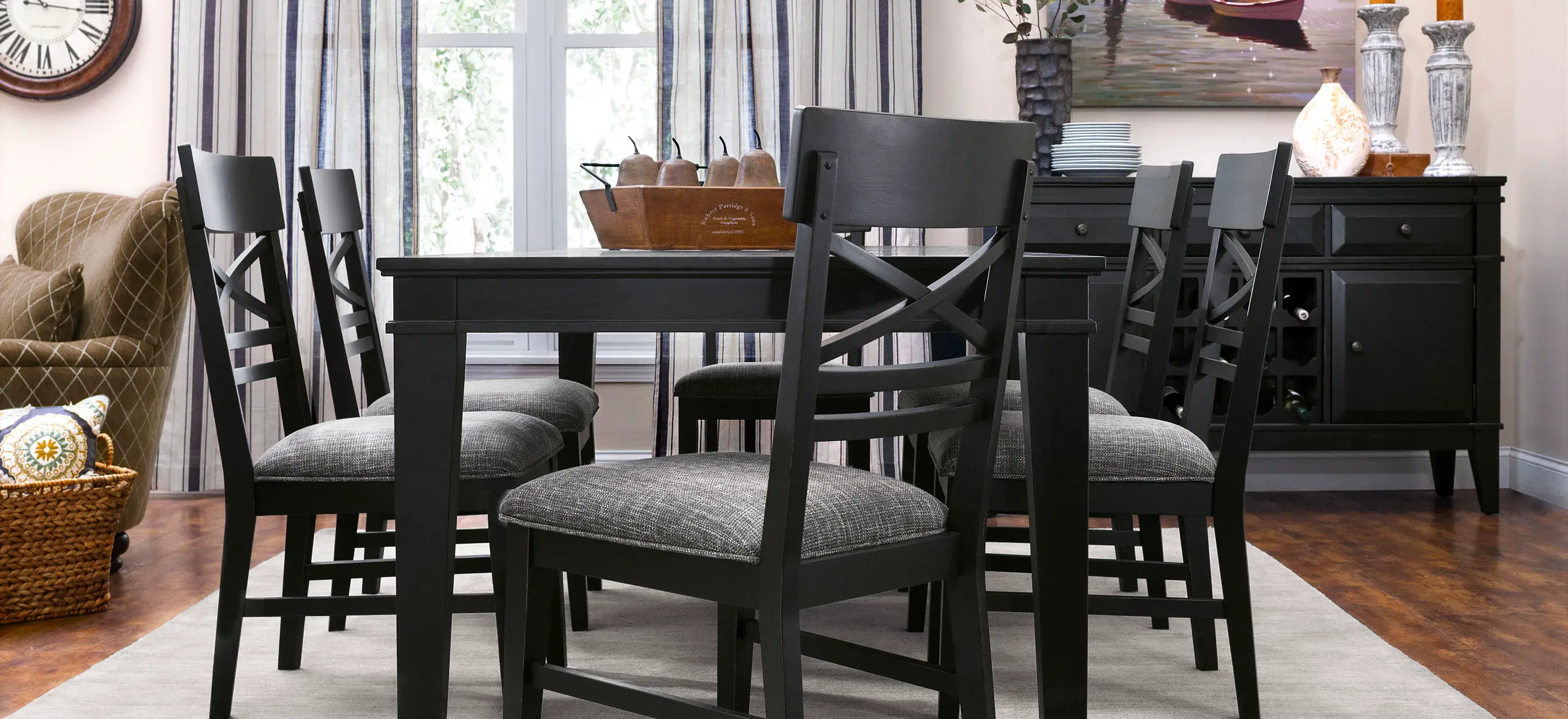 Halden 7 pc. Dining Set Raymour Flanigan
