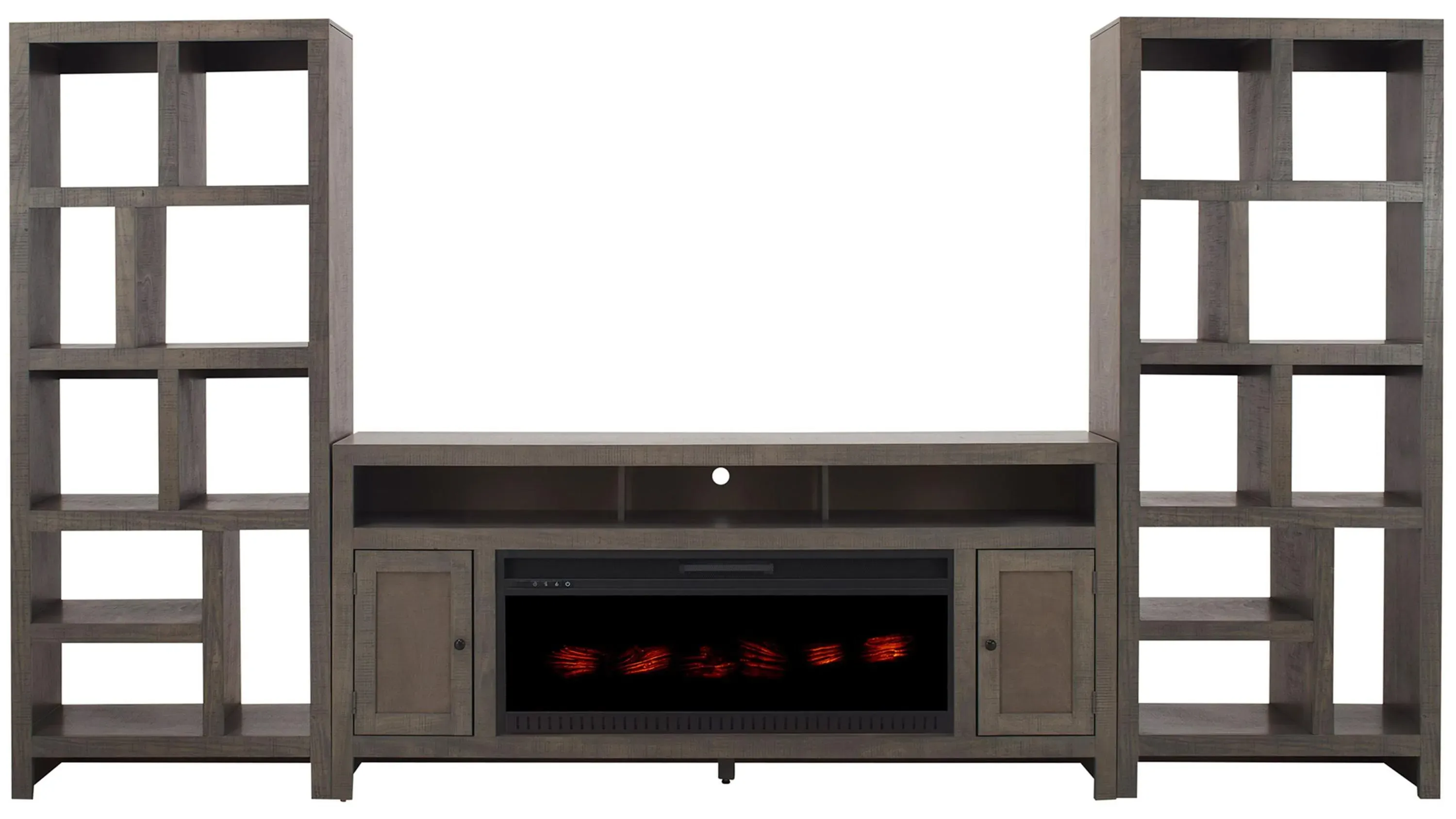 Warren 3pc 72" Fireplace Entertainment Wall