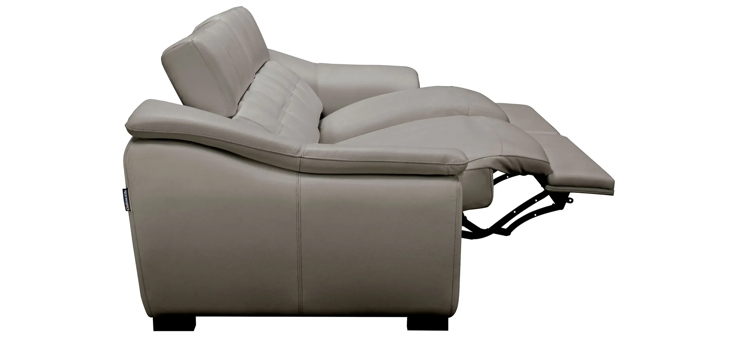 Regine Leather Power Reclining forbici Sofa