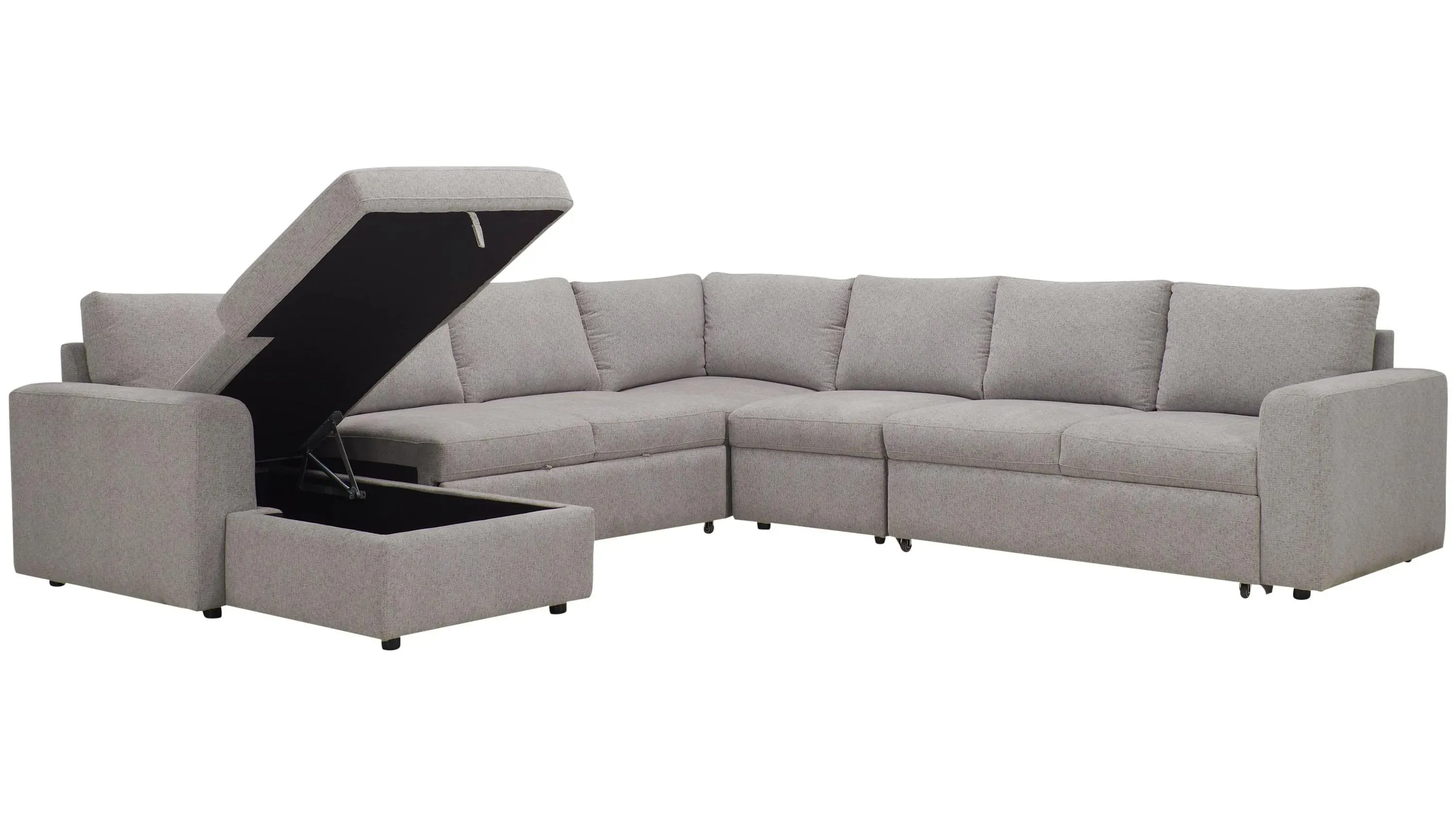 Barry 5-pc. Sectional w/ Pop-Up Sleeper
