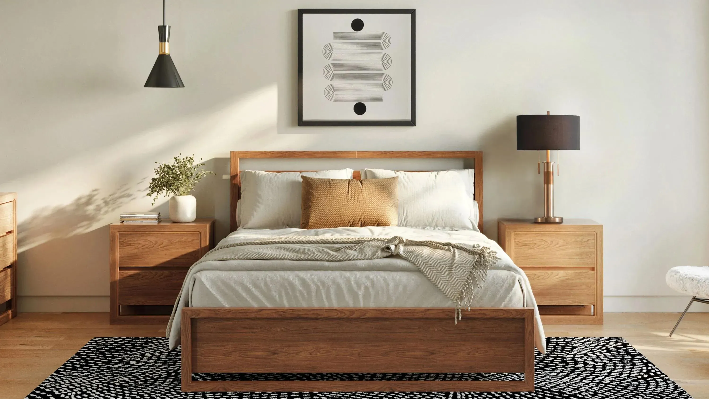 Aversa 2-Drawer Nightstand