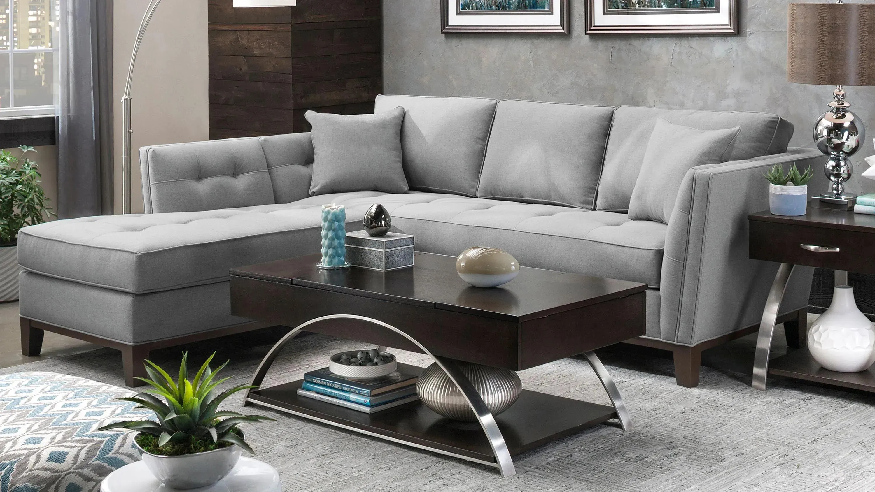 Sloane Rectangular Lift-top Cocktail Table