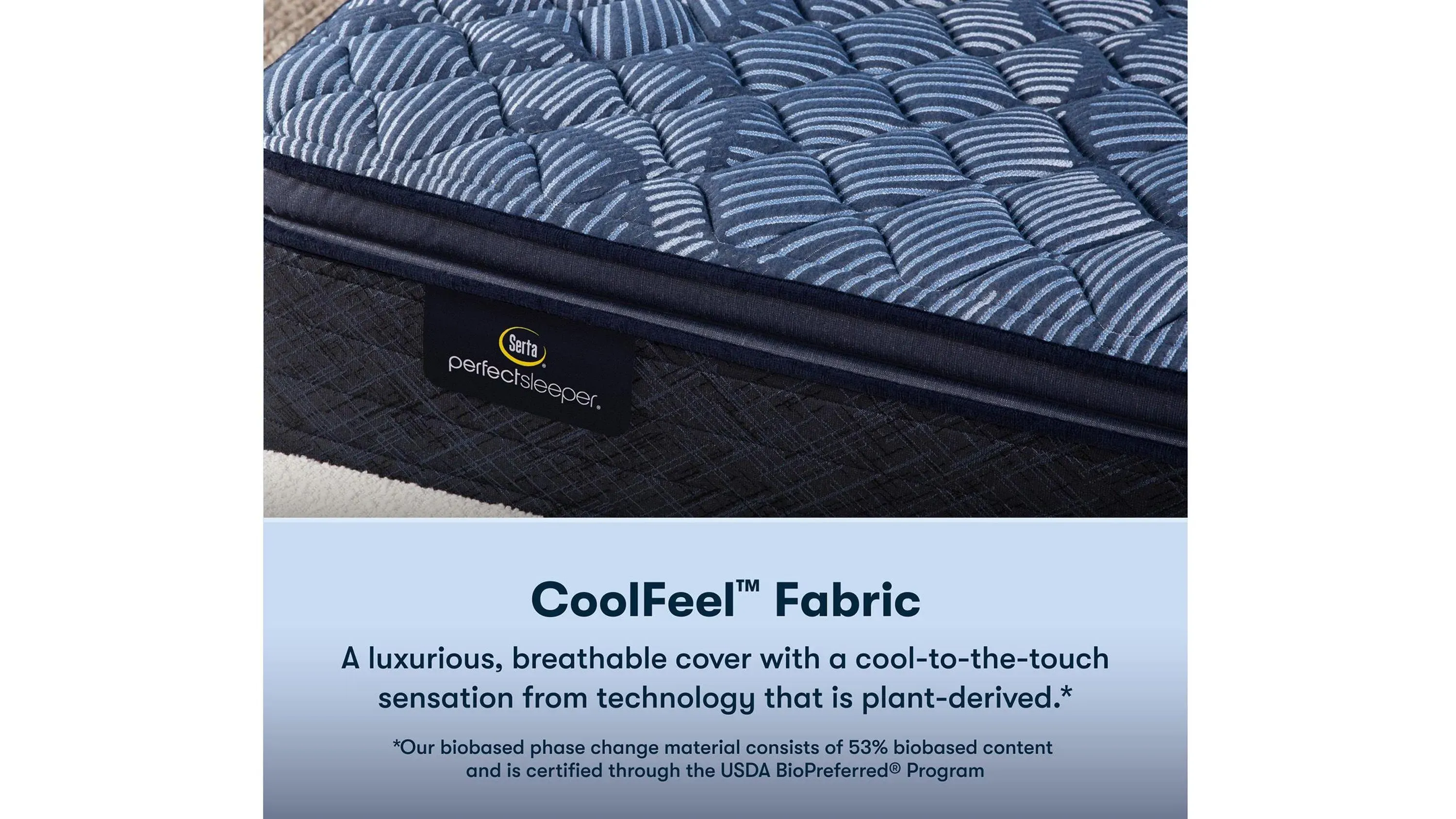 Serta Perfect Sleeper Cobalt Calm Firm Pillow Top Mattress