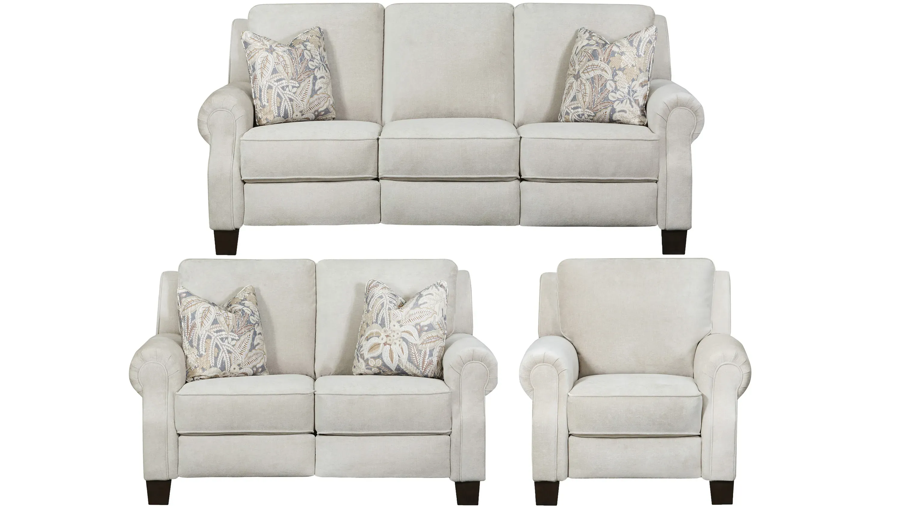 New Garden Dual Power Living Room Set | Raymour & Flanigan