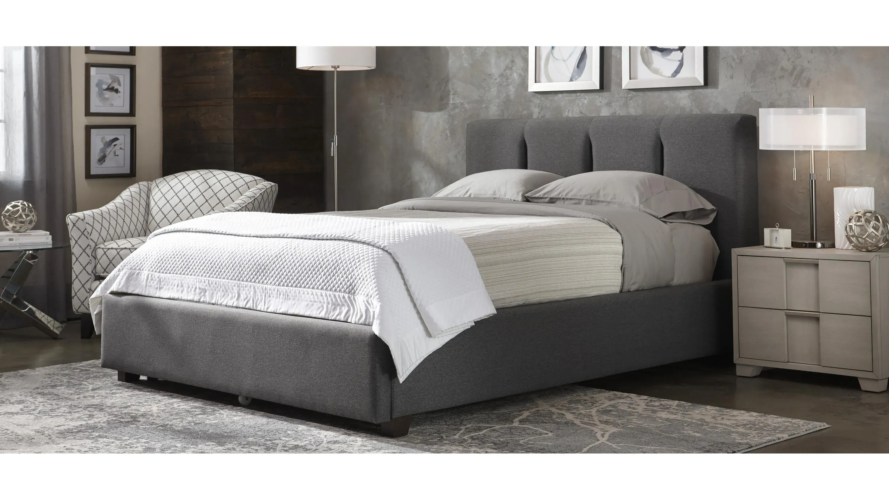 Lansing Platform Storage Bed