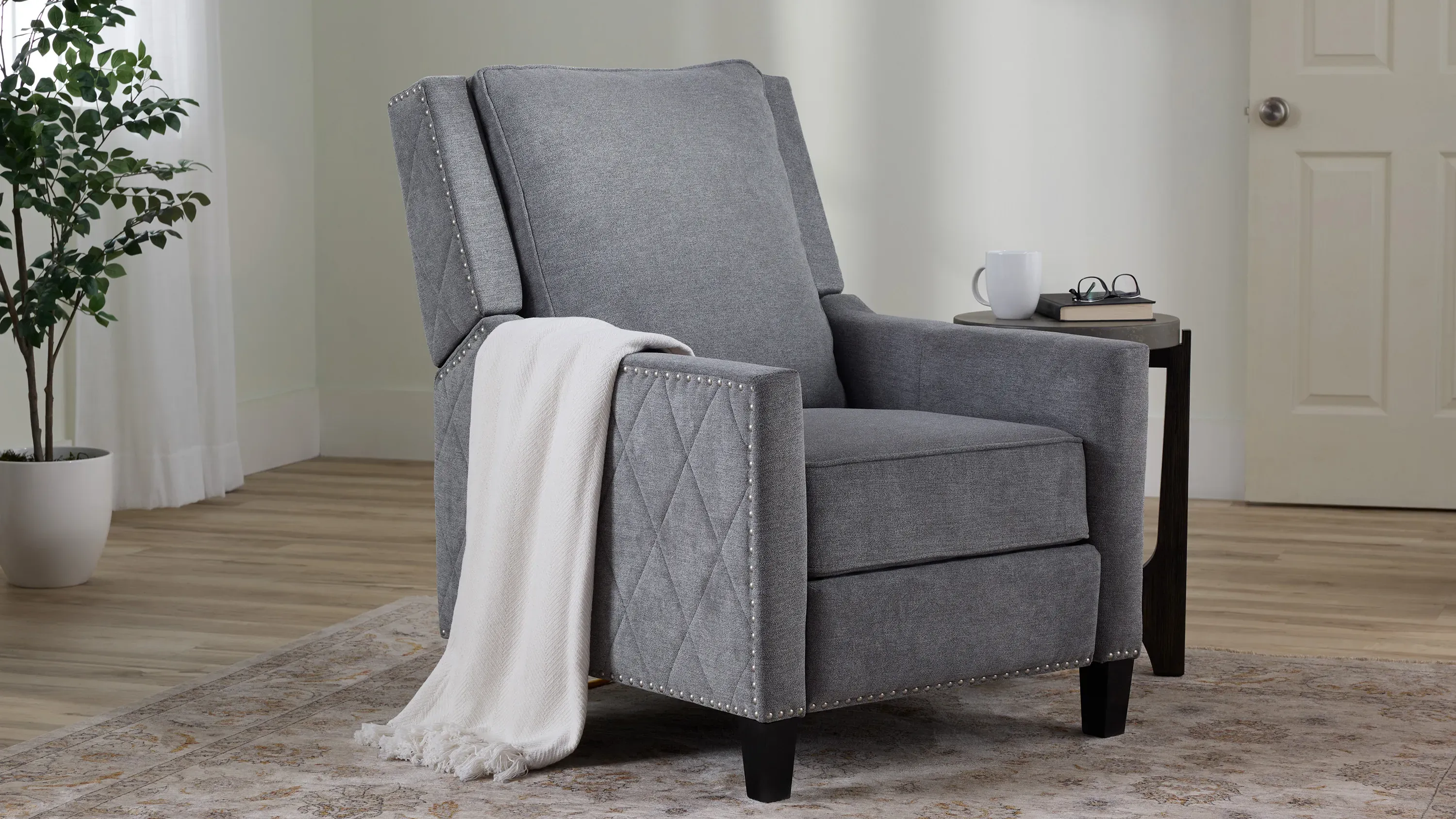Harper Push Back Recliner | Raymour & Flanigan