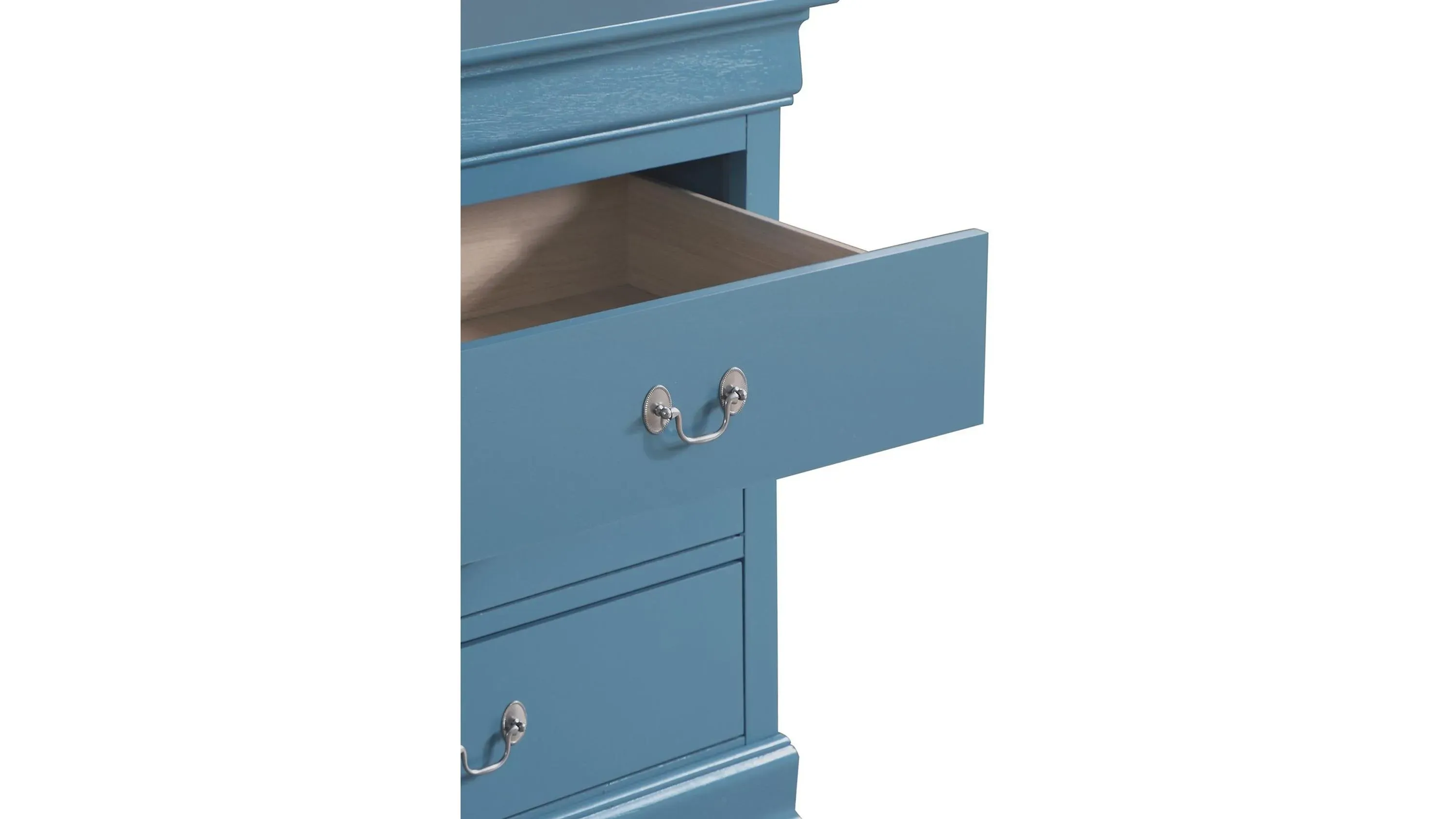 slim fit dress slacks Blu Dot Dang 6 Drawer Dresser in Marine Blue main image 1