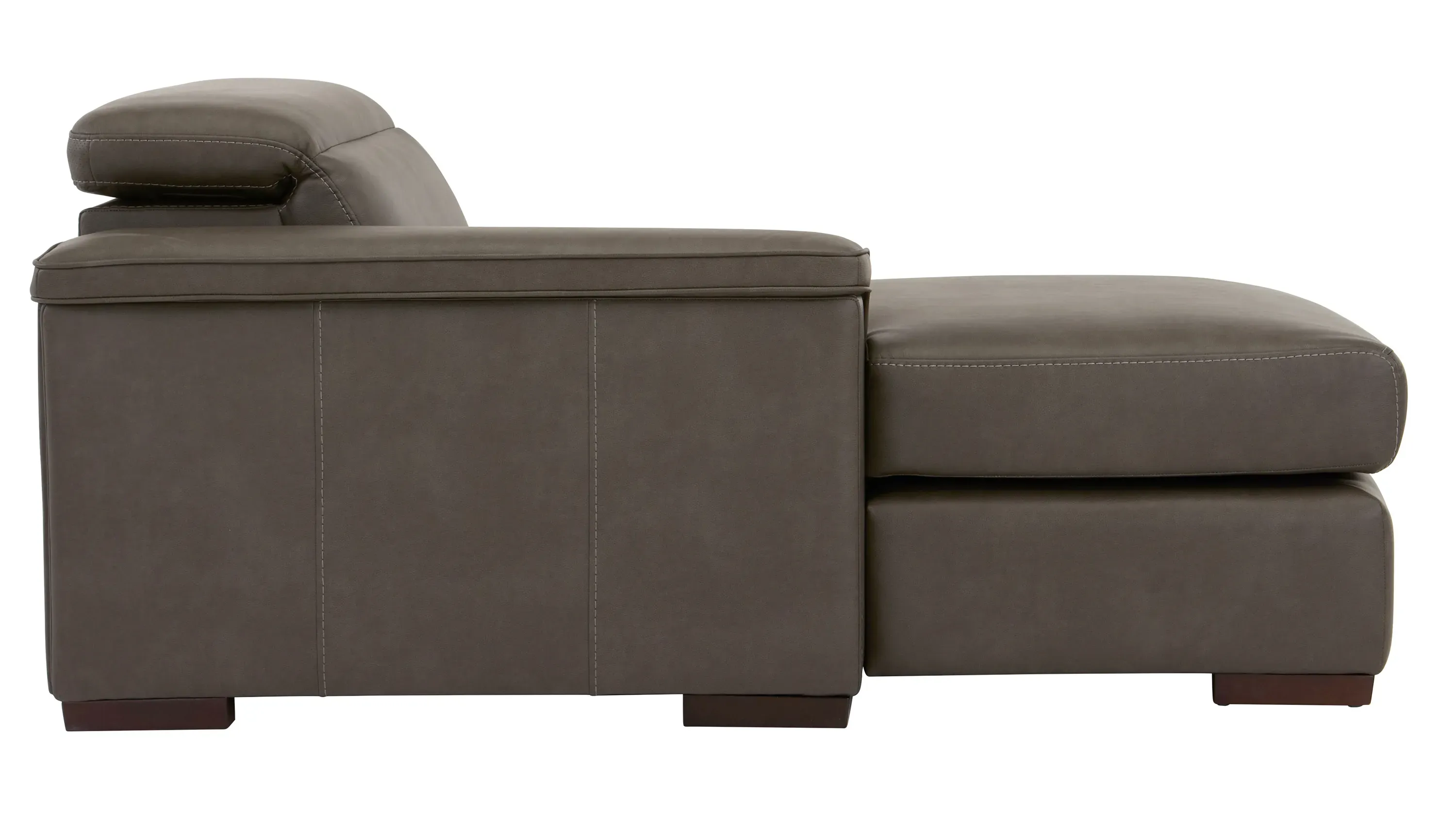 Orion Left Arm Facing Storage Chaise w/ Speaker Headrest | Raymour