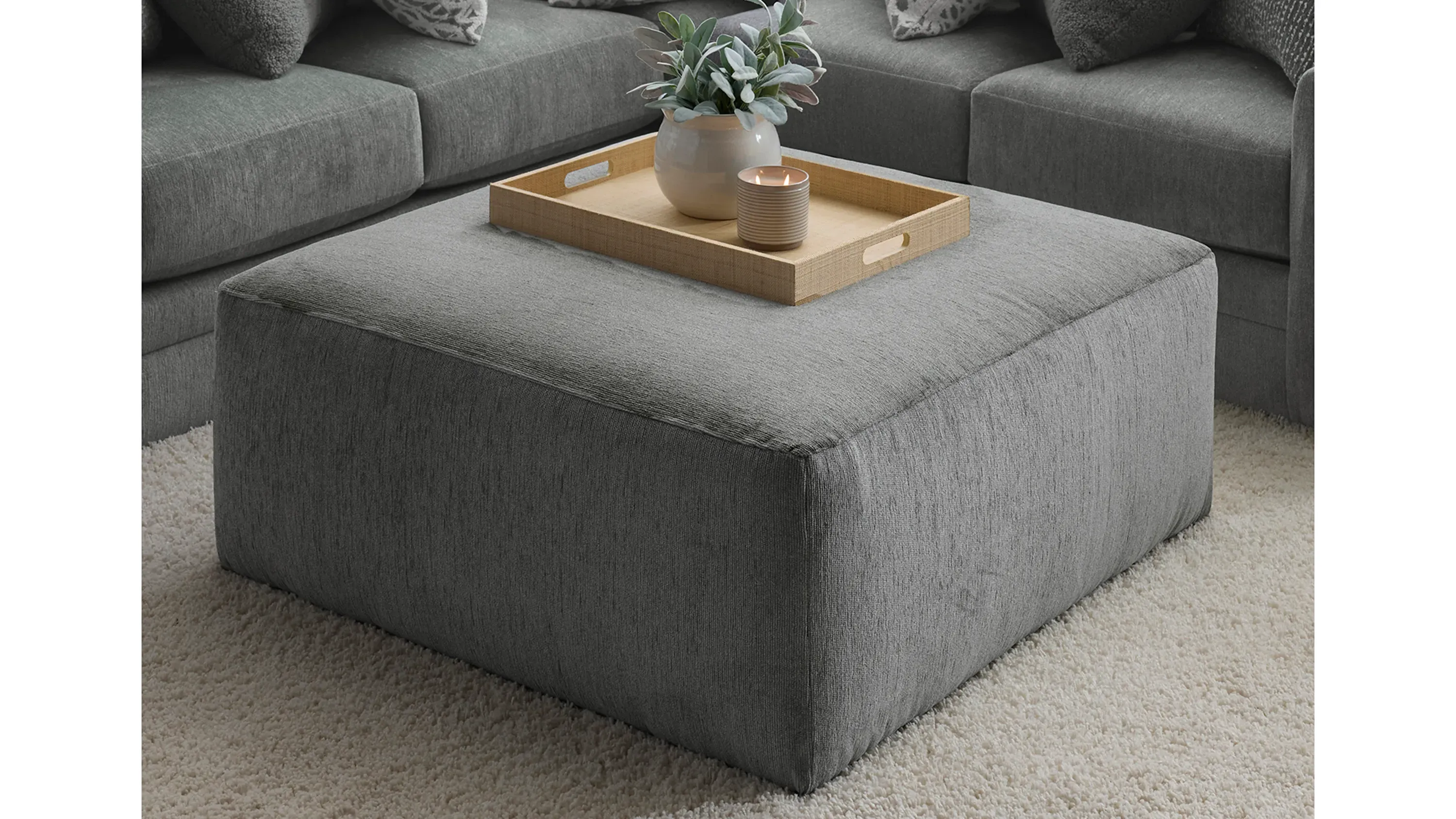 Kristoff Cocktail Ottoman | Raymour & Flanigan