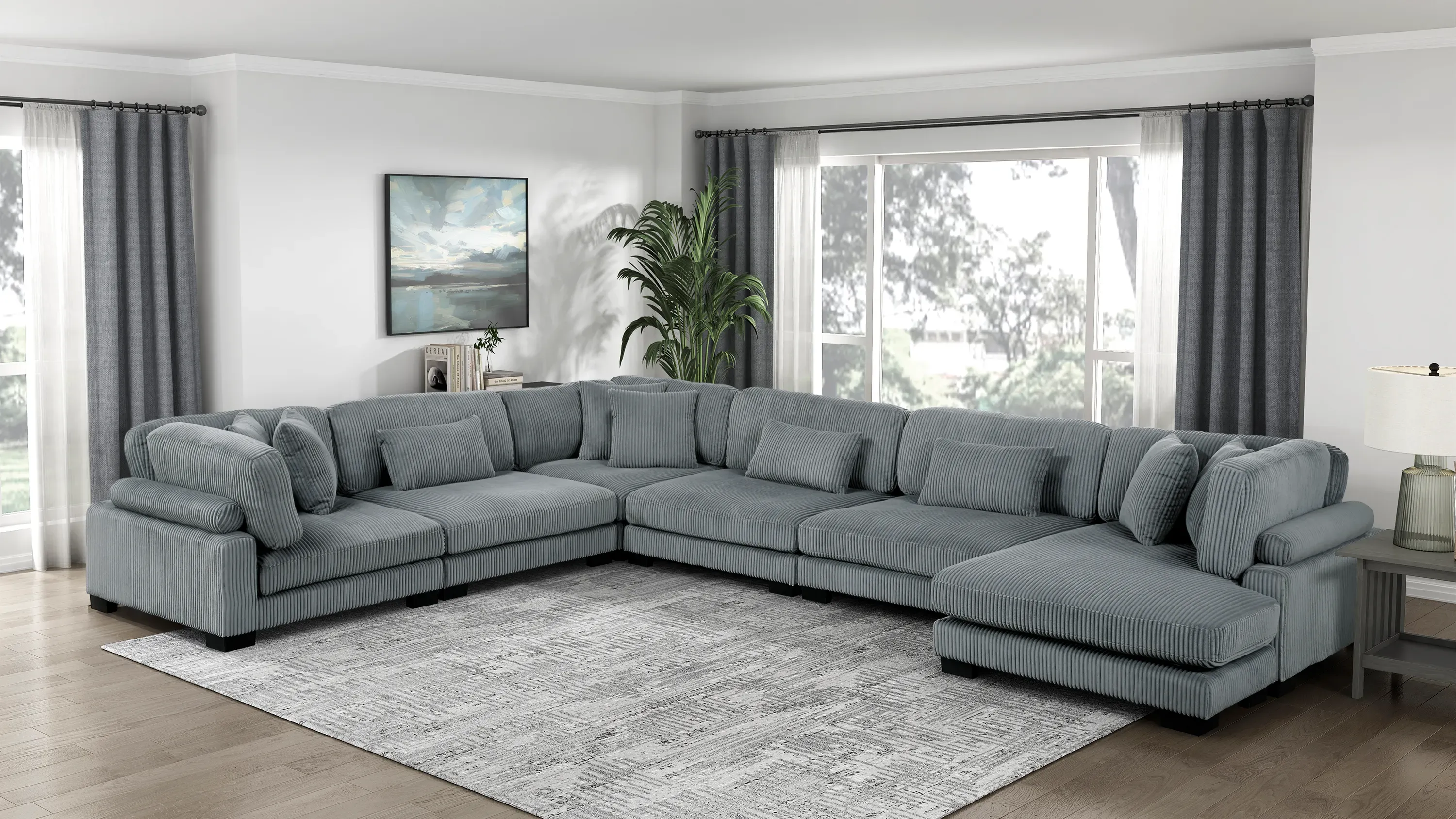 Maverick 6-pc. Sectional | Raymour & Flanigan