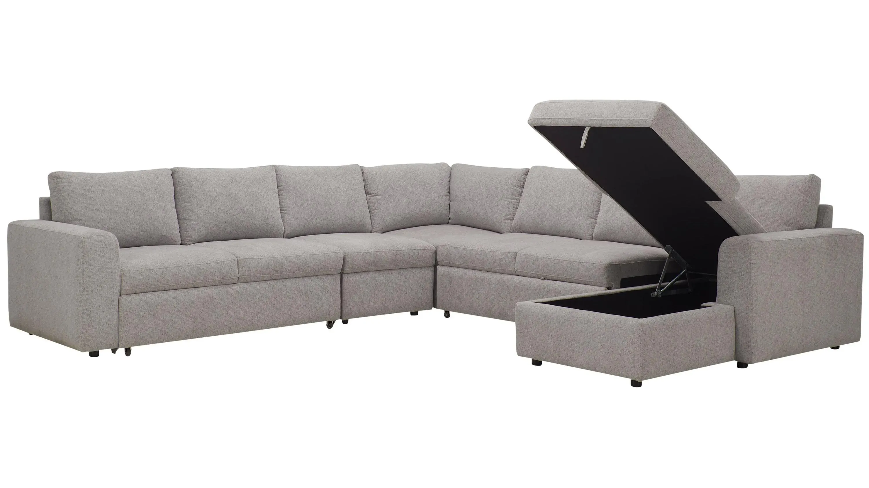 Barry 5-pc. Sectional w/ Pop-Up Sleeper