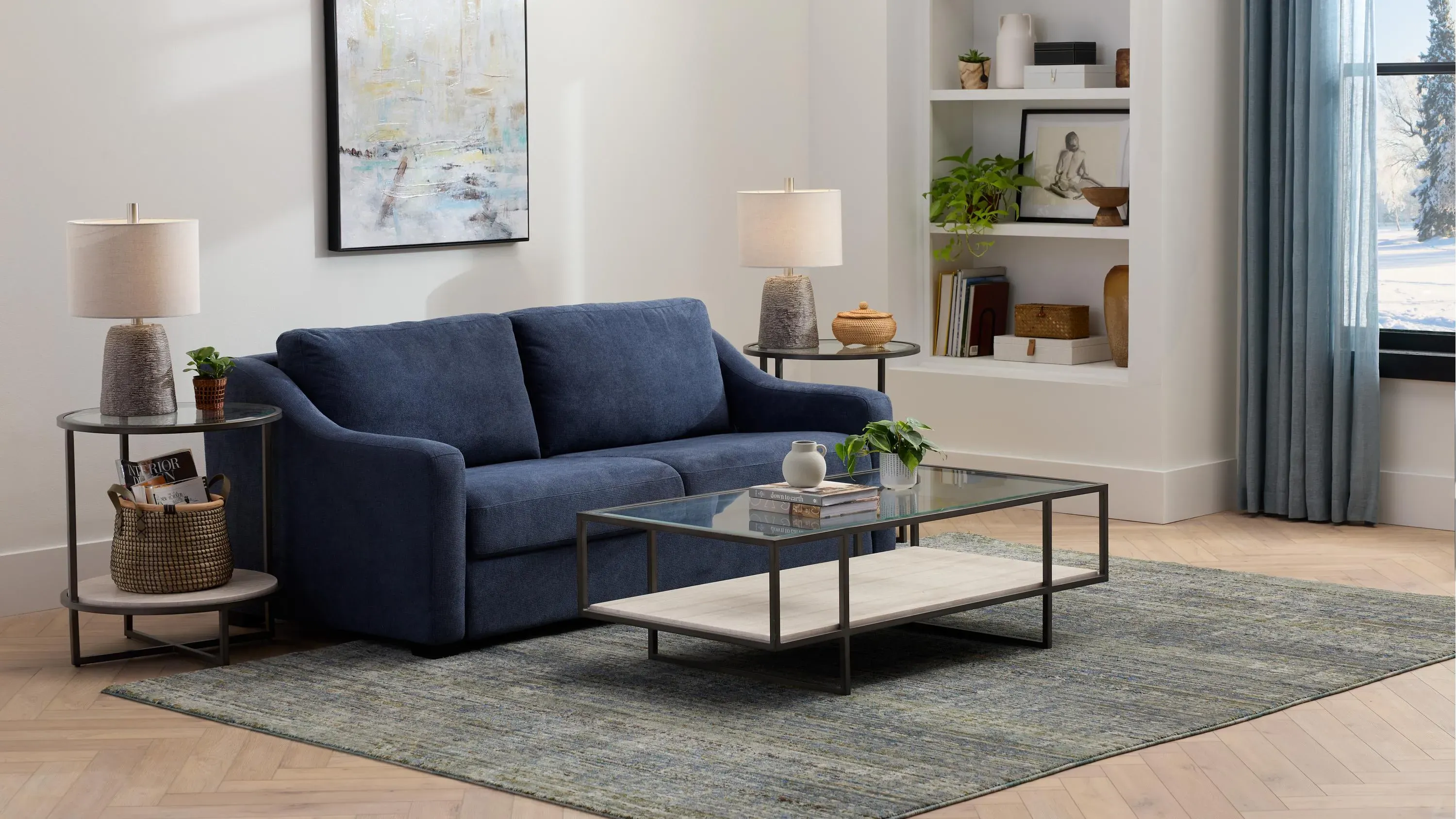 Alora Queen Sleeper w/ Foam Mattress