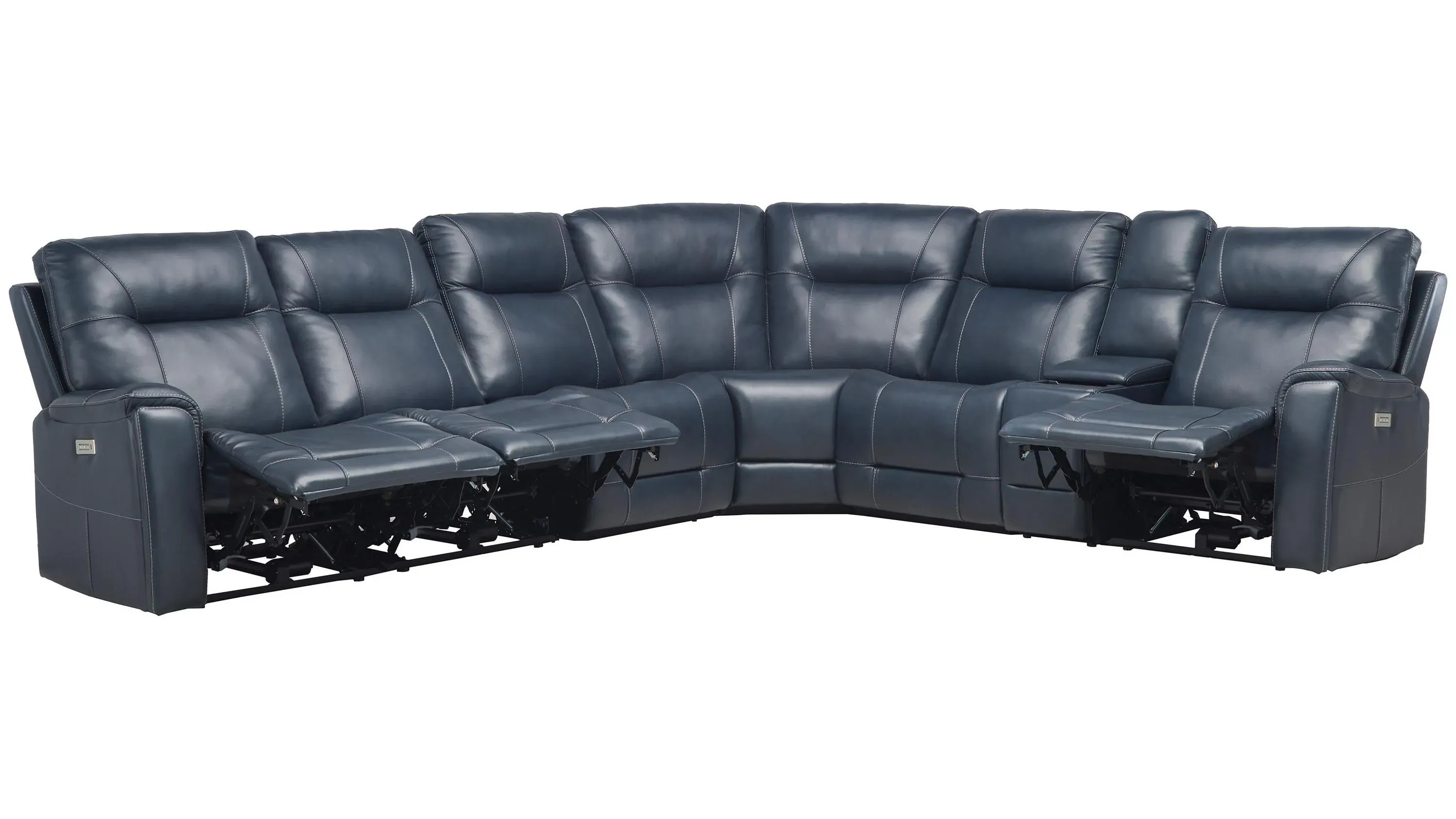 Barnett 7-pc. Power Sectional | Raymour & Flanigan