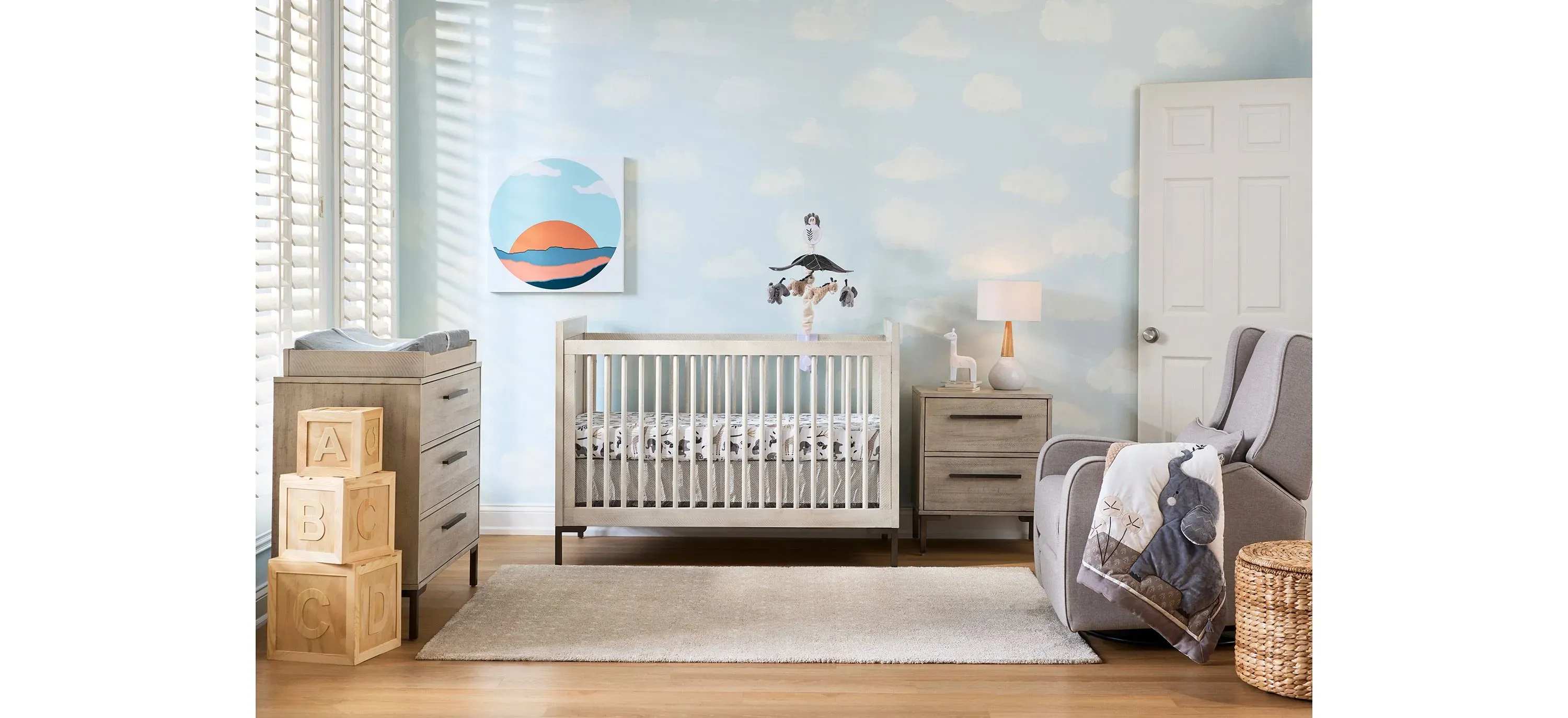 Westwood Design Beck Cottage Crib Willow