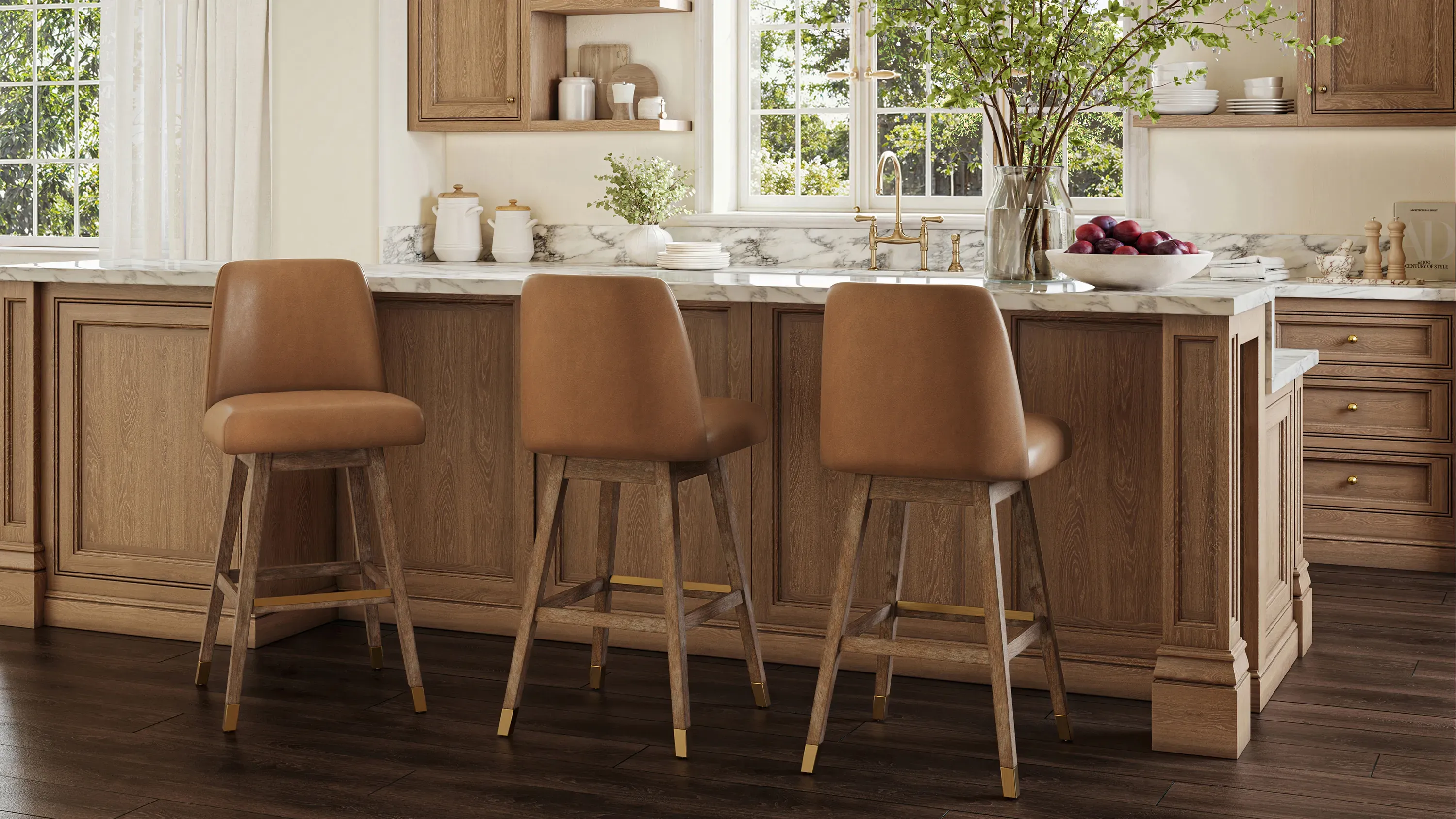 Viola Swivel Counter Stool | Raymour & Flanigan