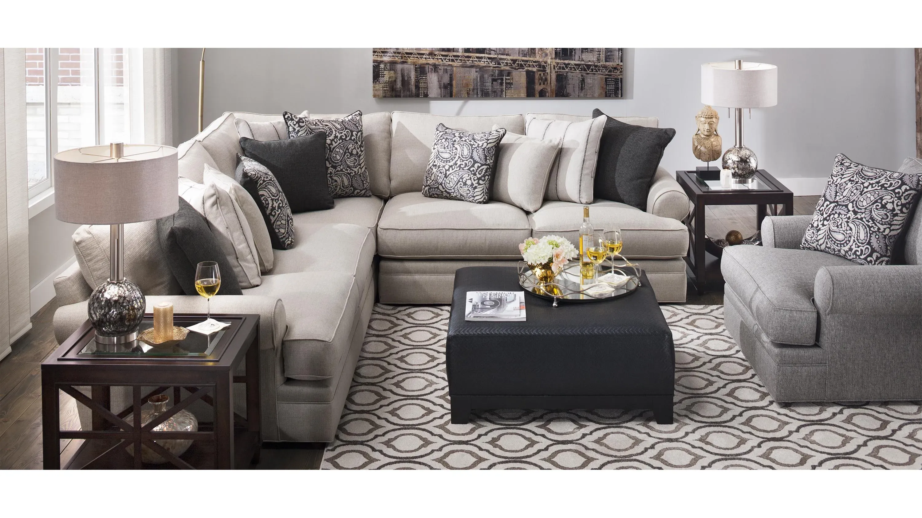 Wilkinson 3-pc. Sectional Sofa