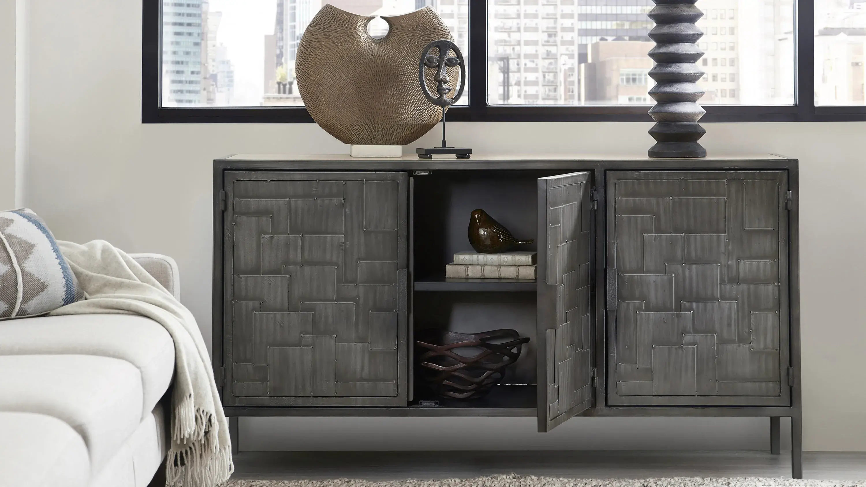 Carey 3-Door Sideboard - Thumbnail 5