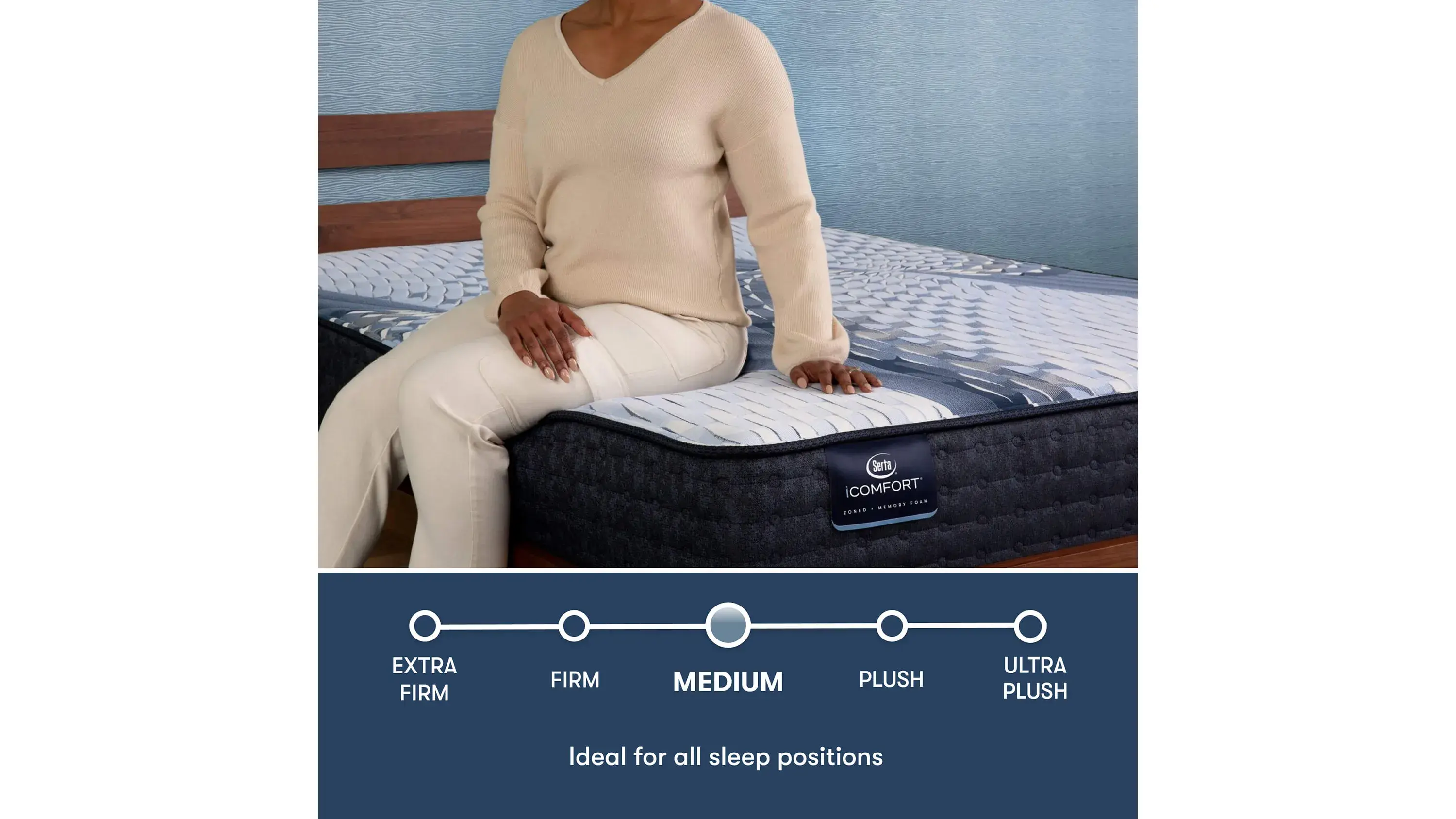 iComfort - 12" Aveda Memory Foam Mattress - Thumbnail 5