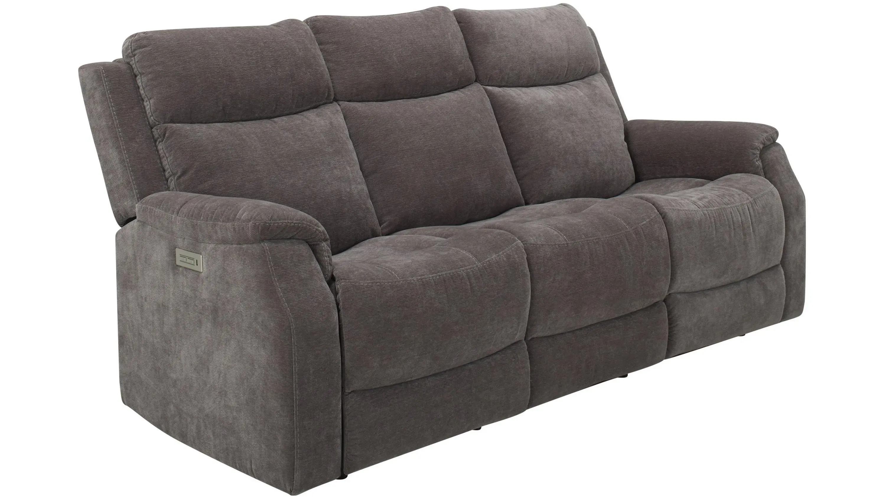 Bromway Power Layflat Sofa w/ Power Headrest | Raymour & Flanigan