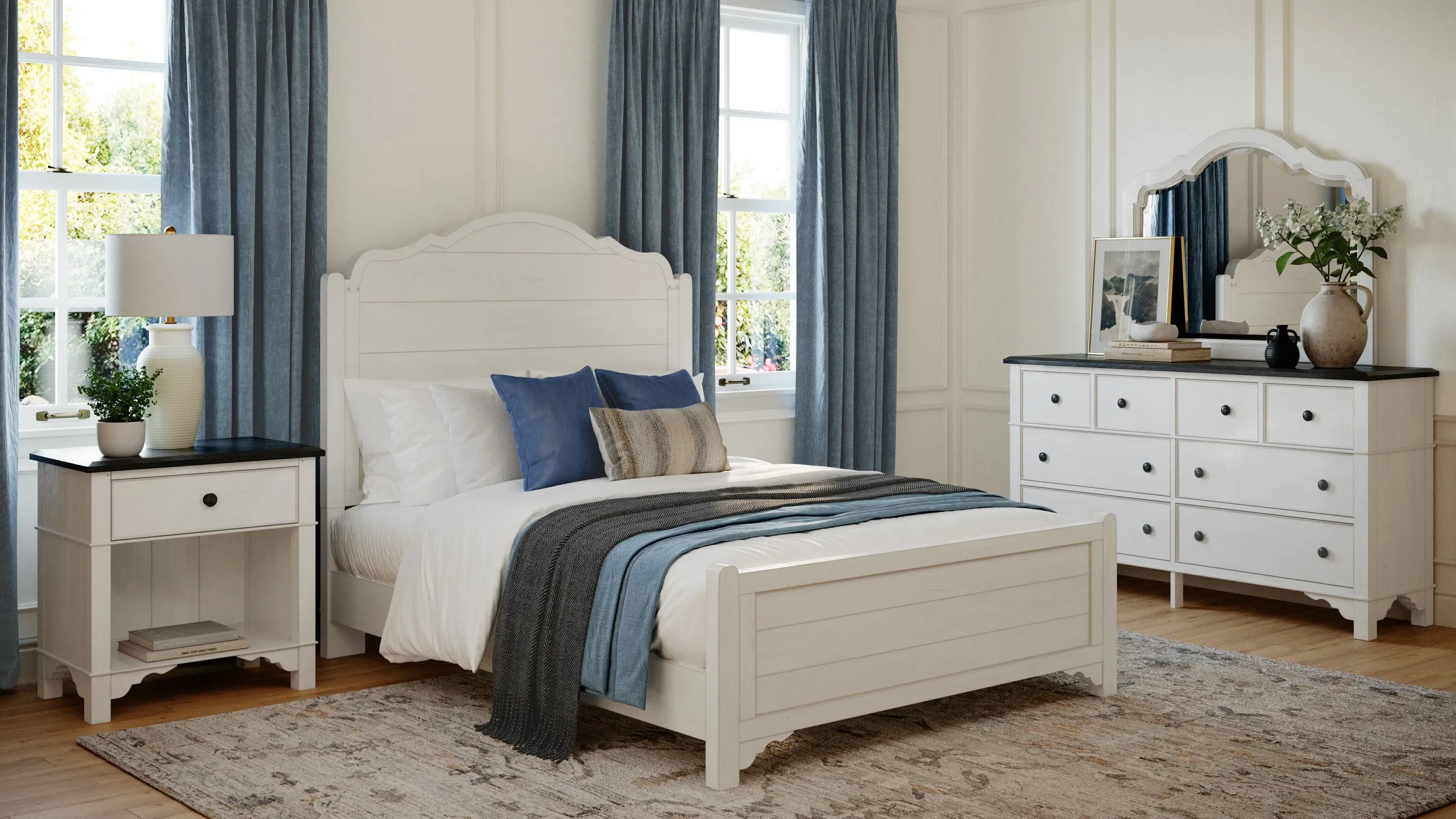 Colette 4-pc. Bedroom Set | Raymour & Flanigan