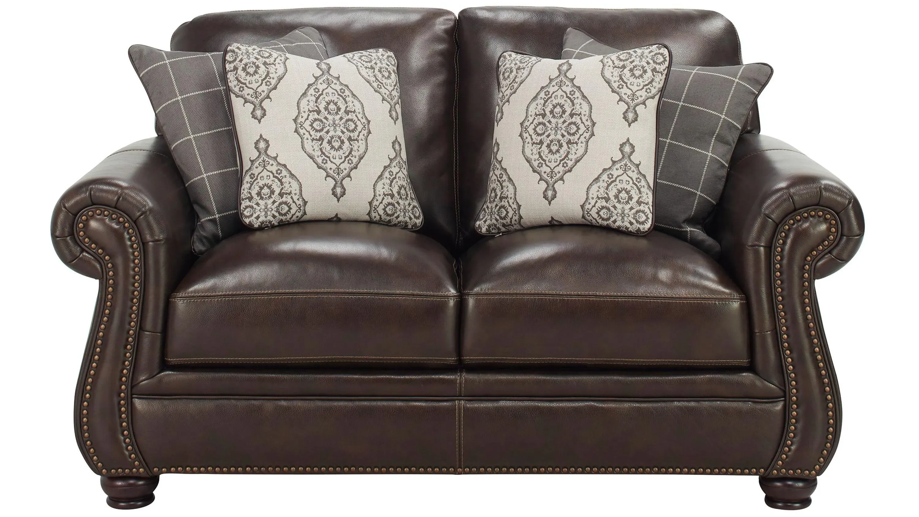 Alistair Leather Loveseat | Raymour & Flanigan