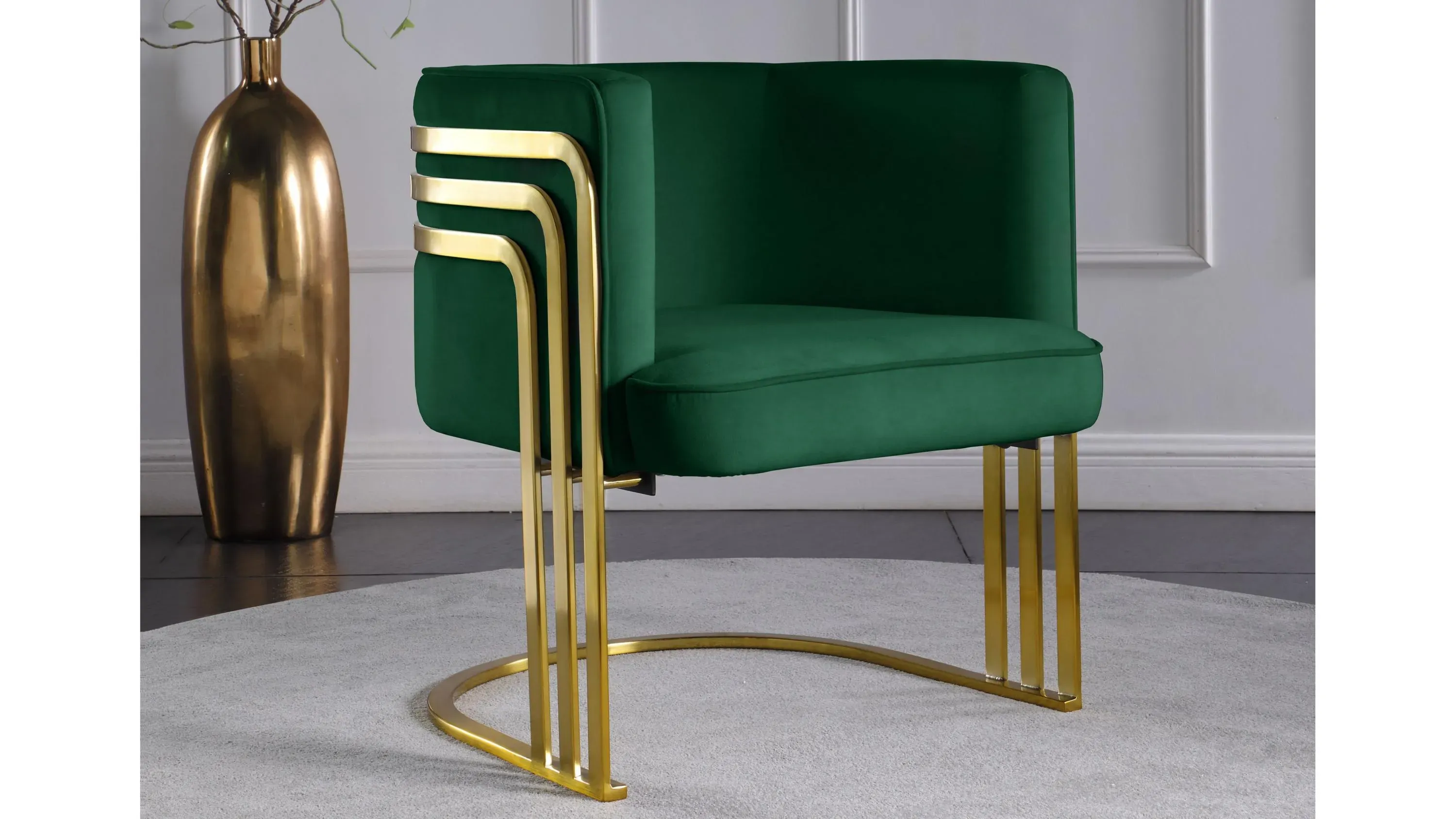 Rays Velvet Accent Chair | Raymour & Flanigan