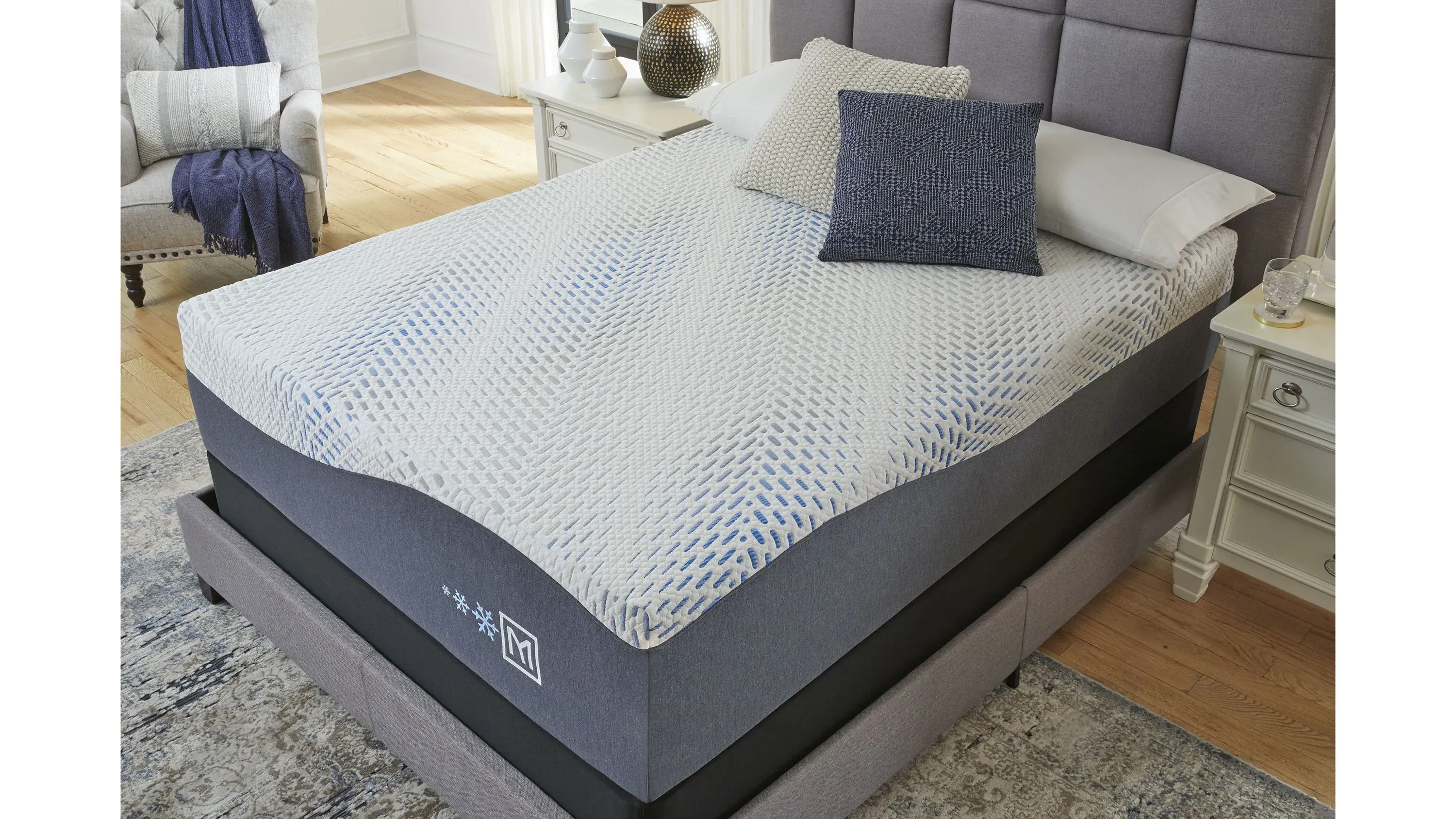 Ashley Sleep Align Plush Gel Latex Hybrid Mattress | Raymour